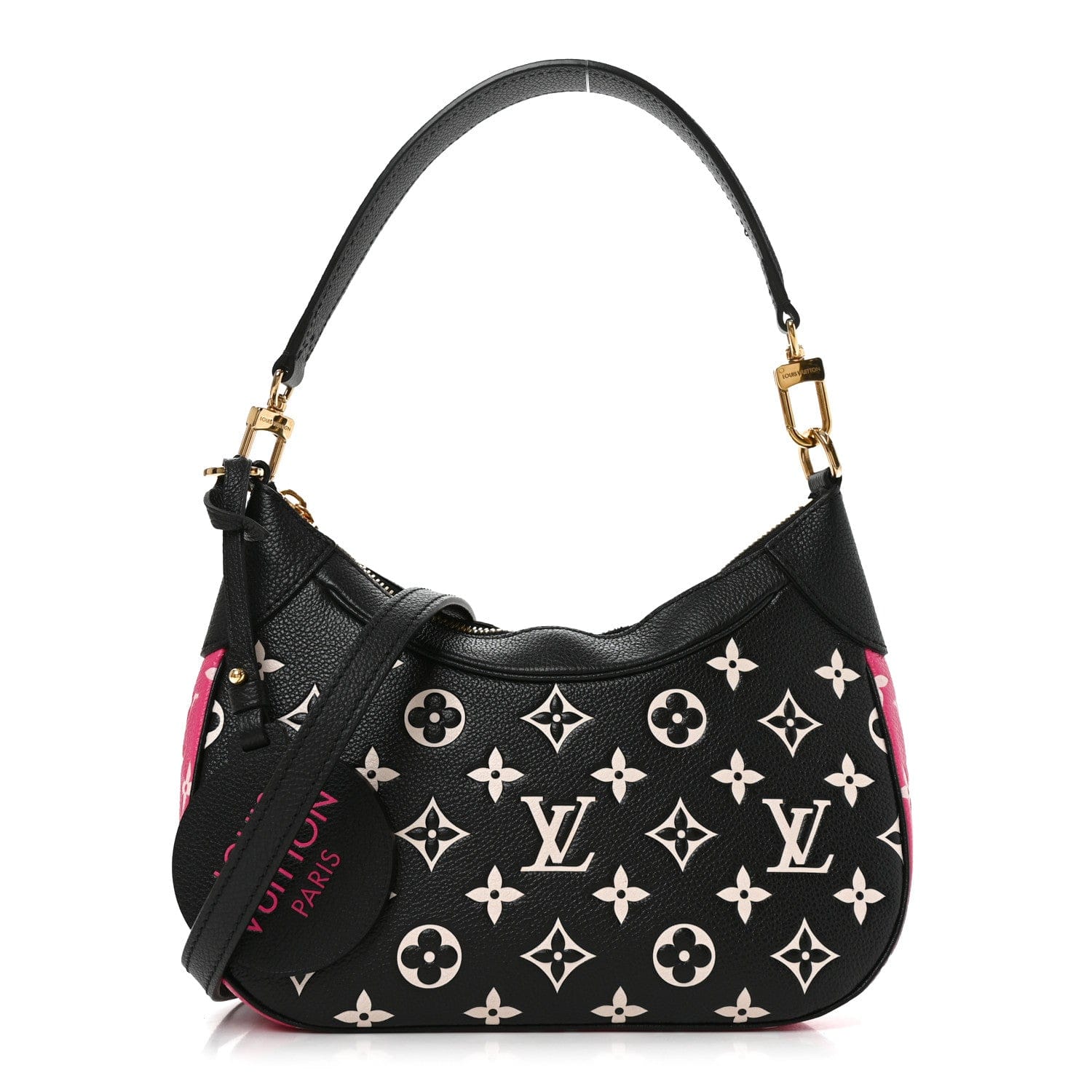 Louis Vuitton Empreinte Monogram Spring in the City Bagatelle NM Black White Pink