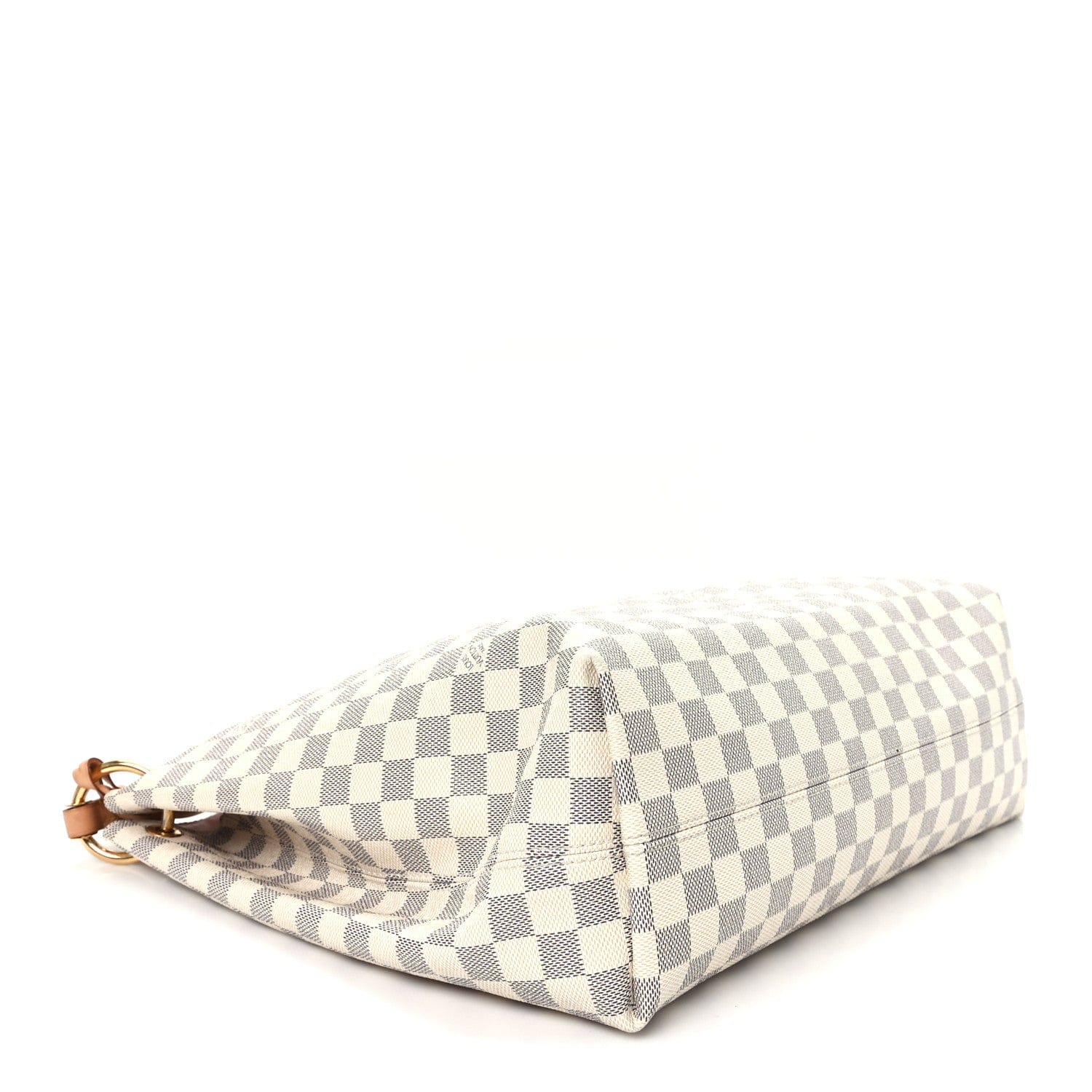 Louis Vuitton Damier Azur Graceful MM Rose Ballerine