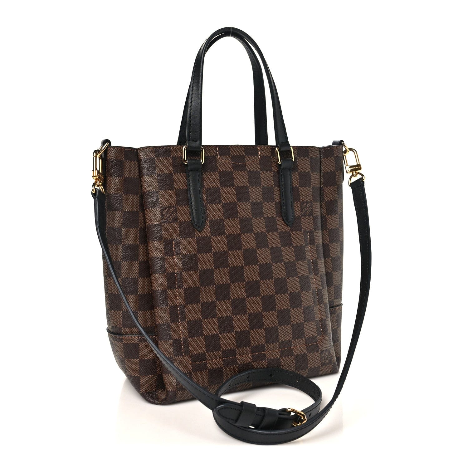 Louis Vuitton Damier Ebene Belmont PM Black