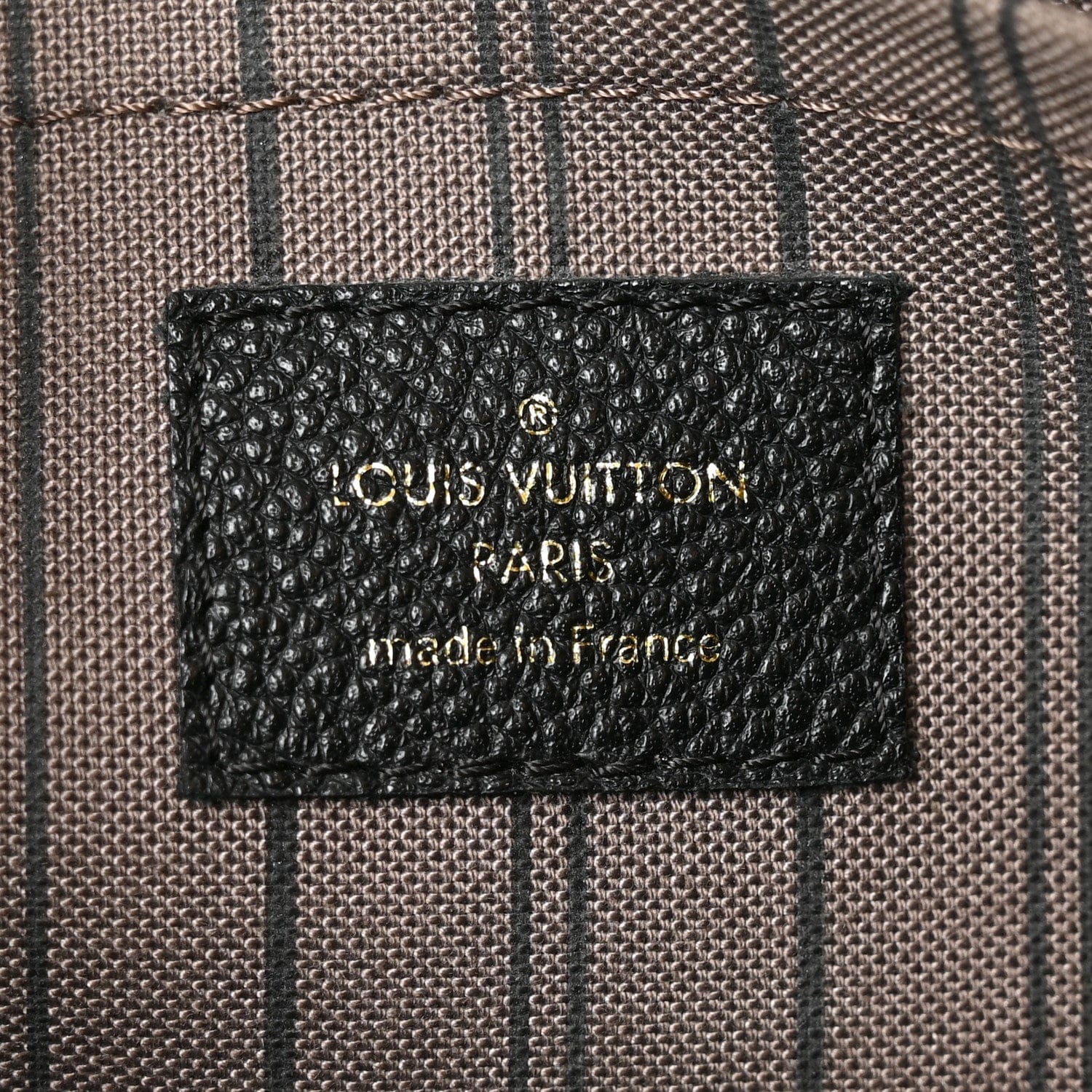 Louis Vuitton Empreinte Montaigne GM Black