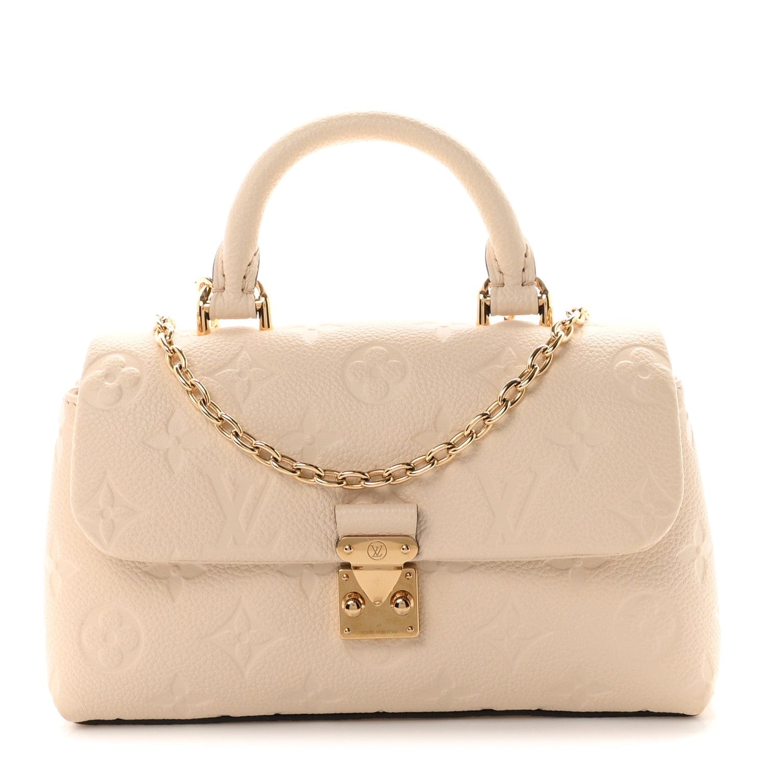 Louis Vuitton Empreinte Monogram Nano Madeleine Creme