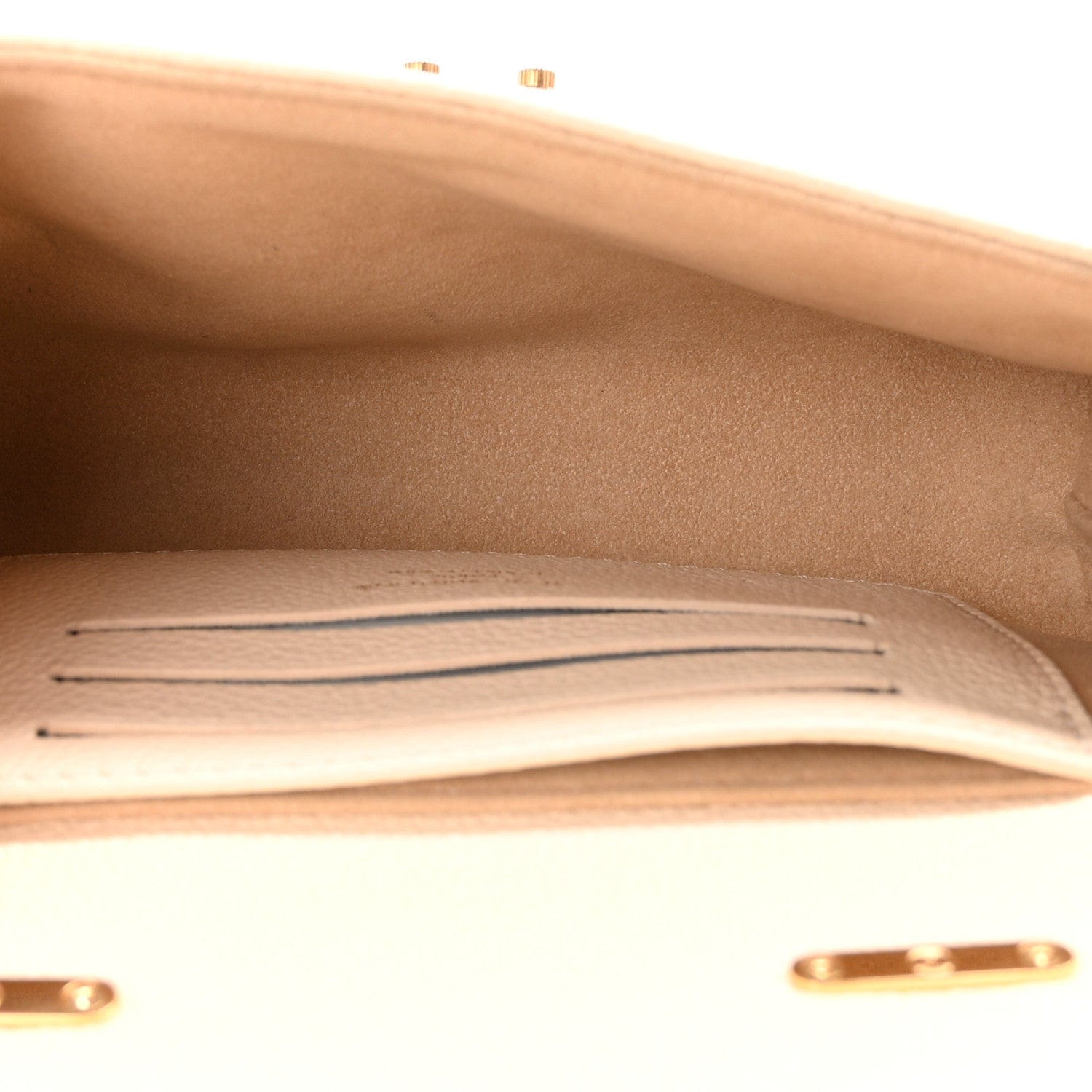 Louis Vuitton Empreinte Monogram Nano Madeleine Creme