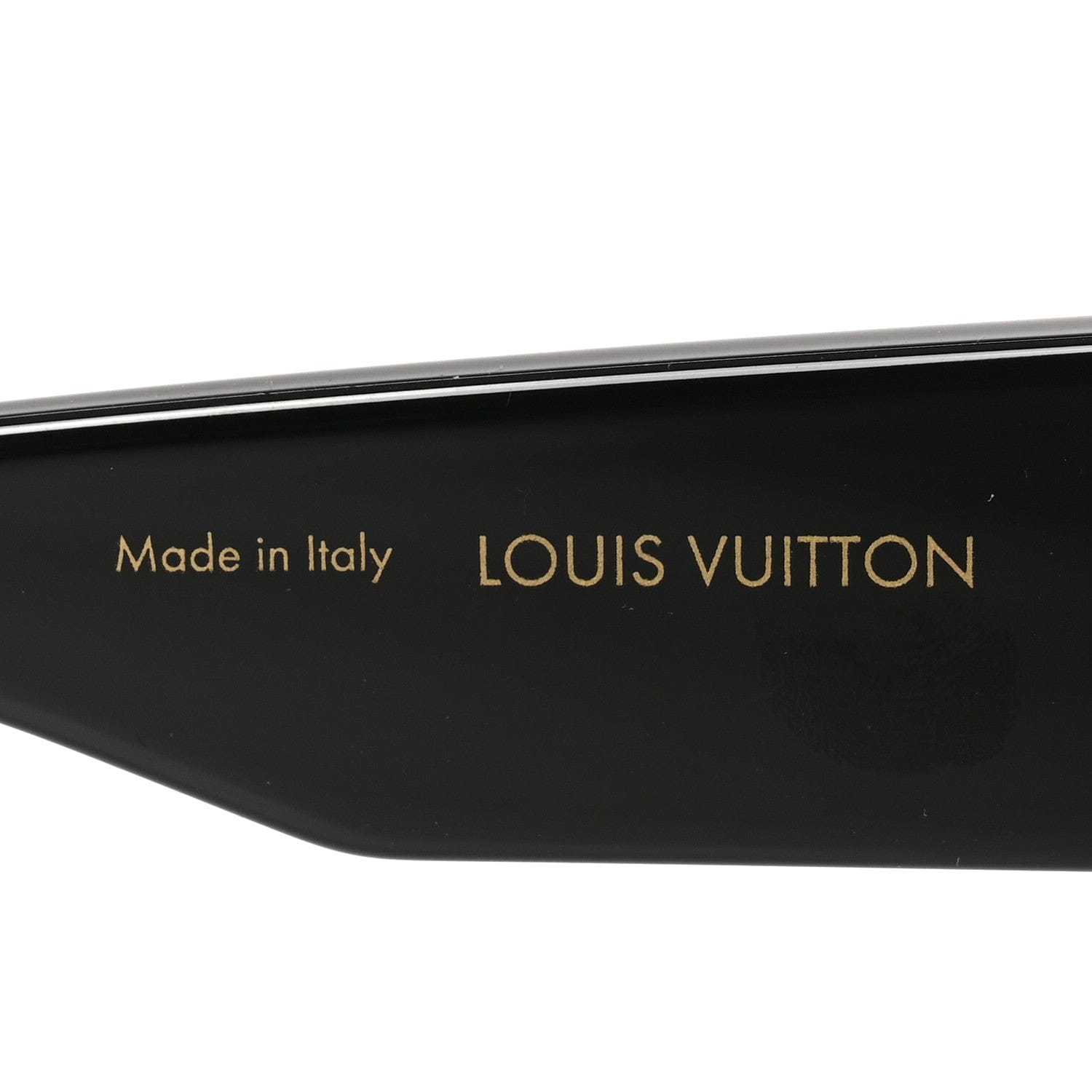Louis Vuitton Acetate Swarovski Crystal Cyclone Sunglasses Z1578E Black