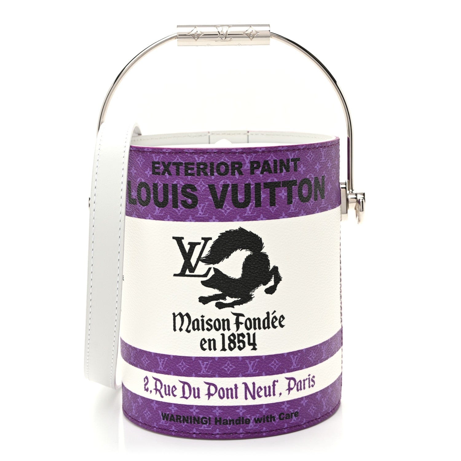 Louis Vuitton Monogram LV Paint Can Purple