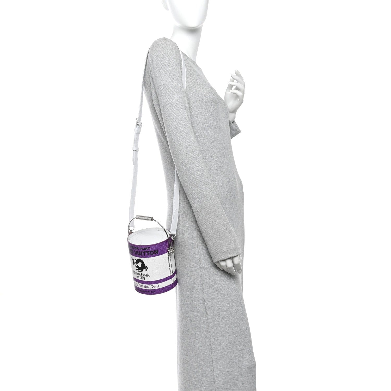 Louis Vuitton Monogram LV Paint Can Purple