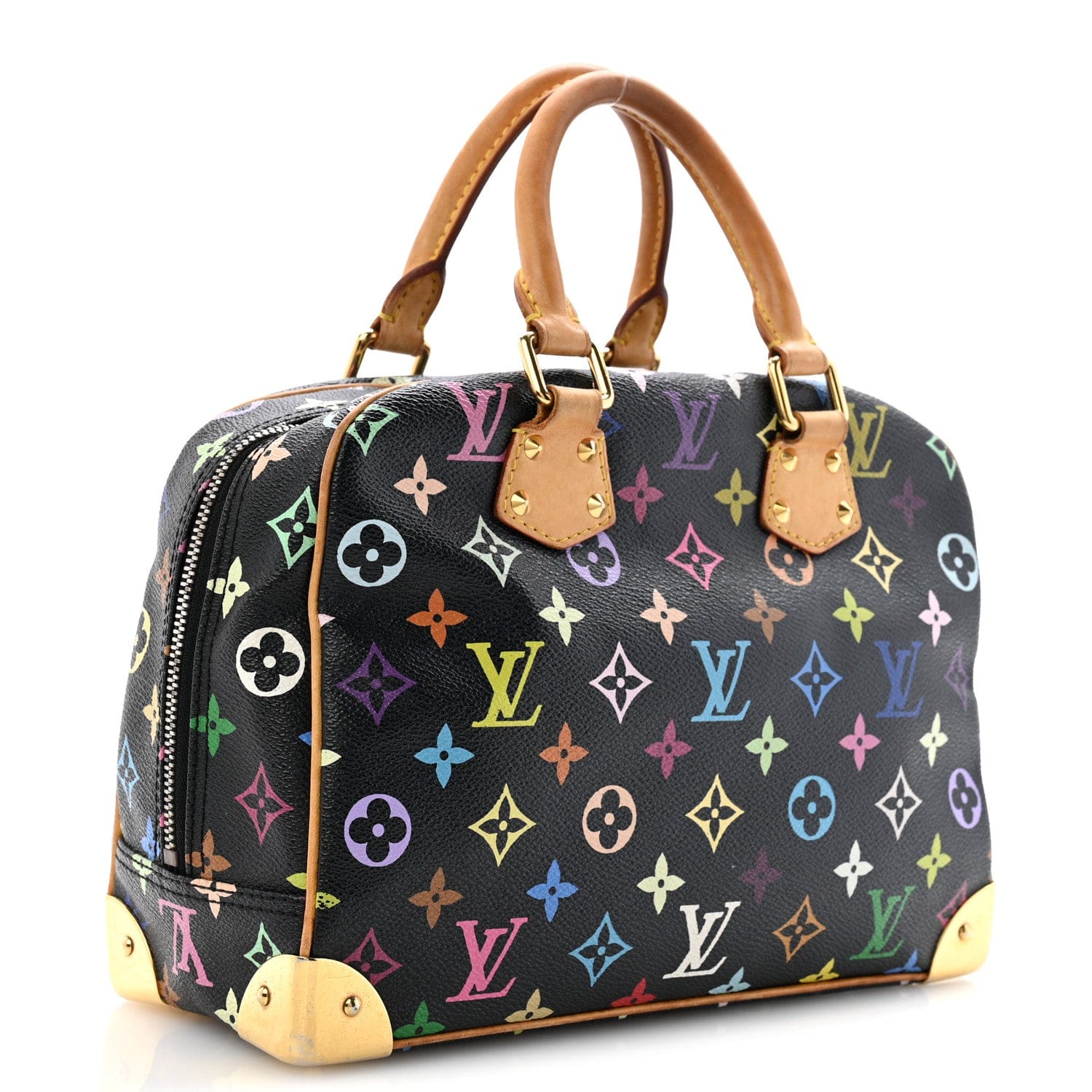 Louis Vuitton Monogram Multicolor Trouville Black