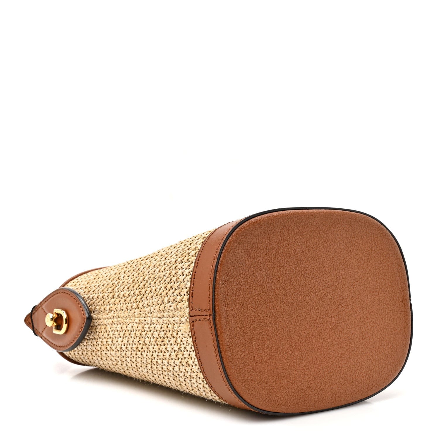 Louis Vuitton Raffia Petit Bucket Caramel