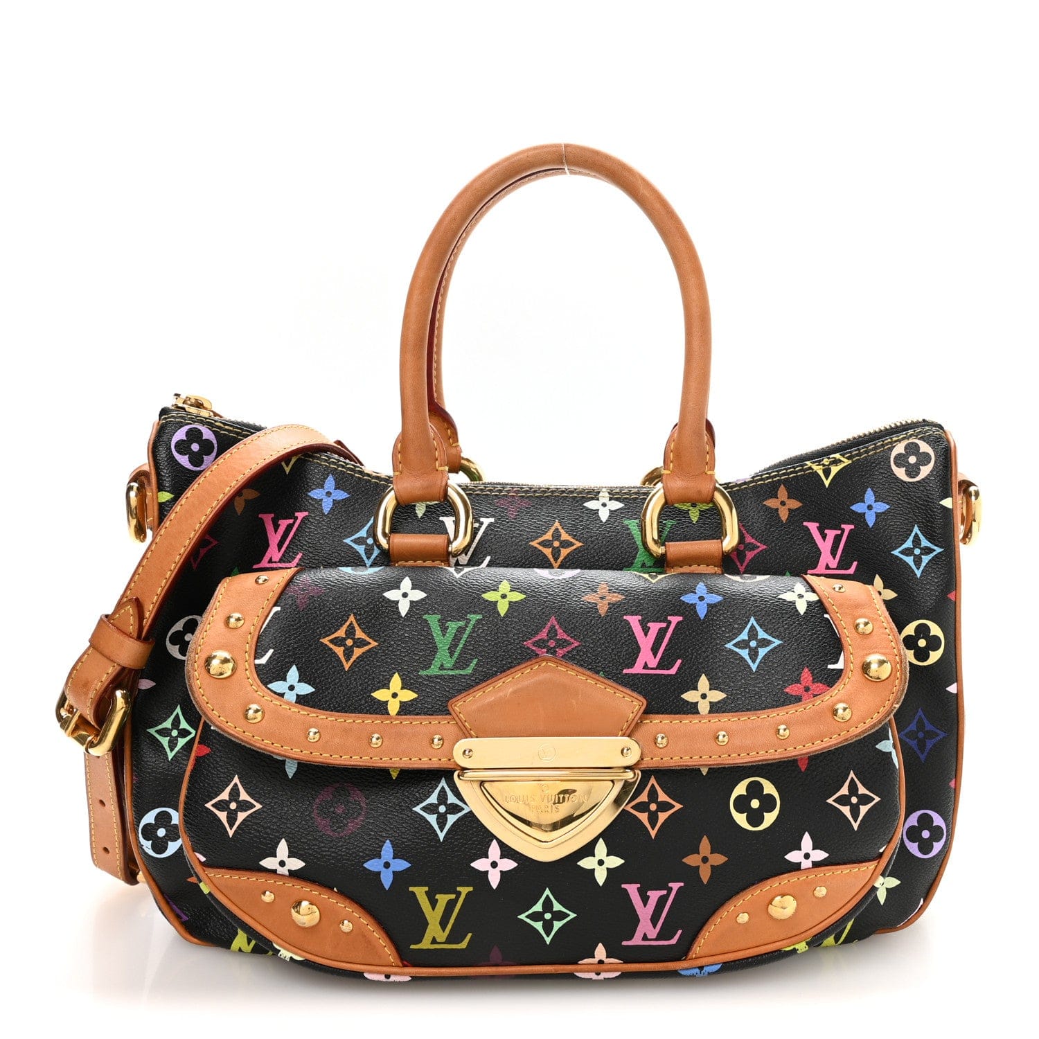 Louis Vuitton Monogram Multicolor Rita Black