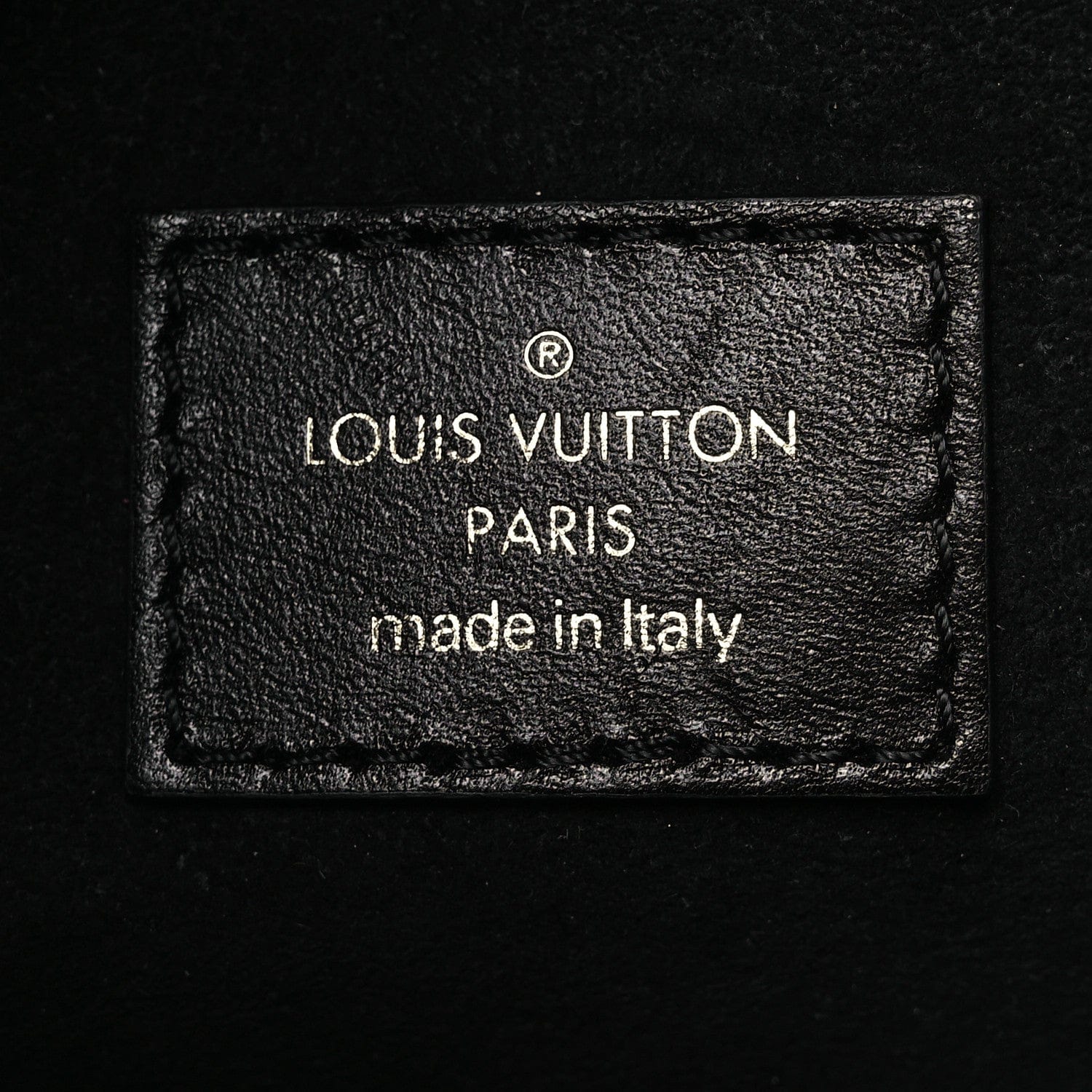 Louis Vuitton Reverse Monogram Chantilly Lock Black