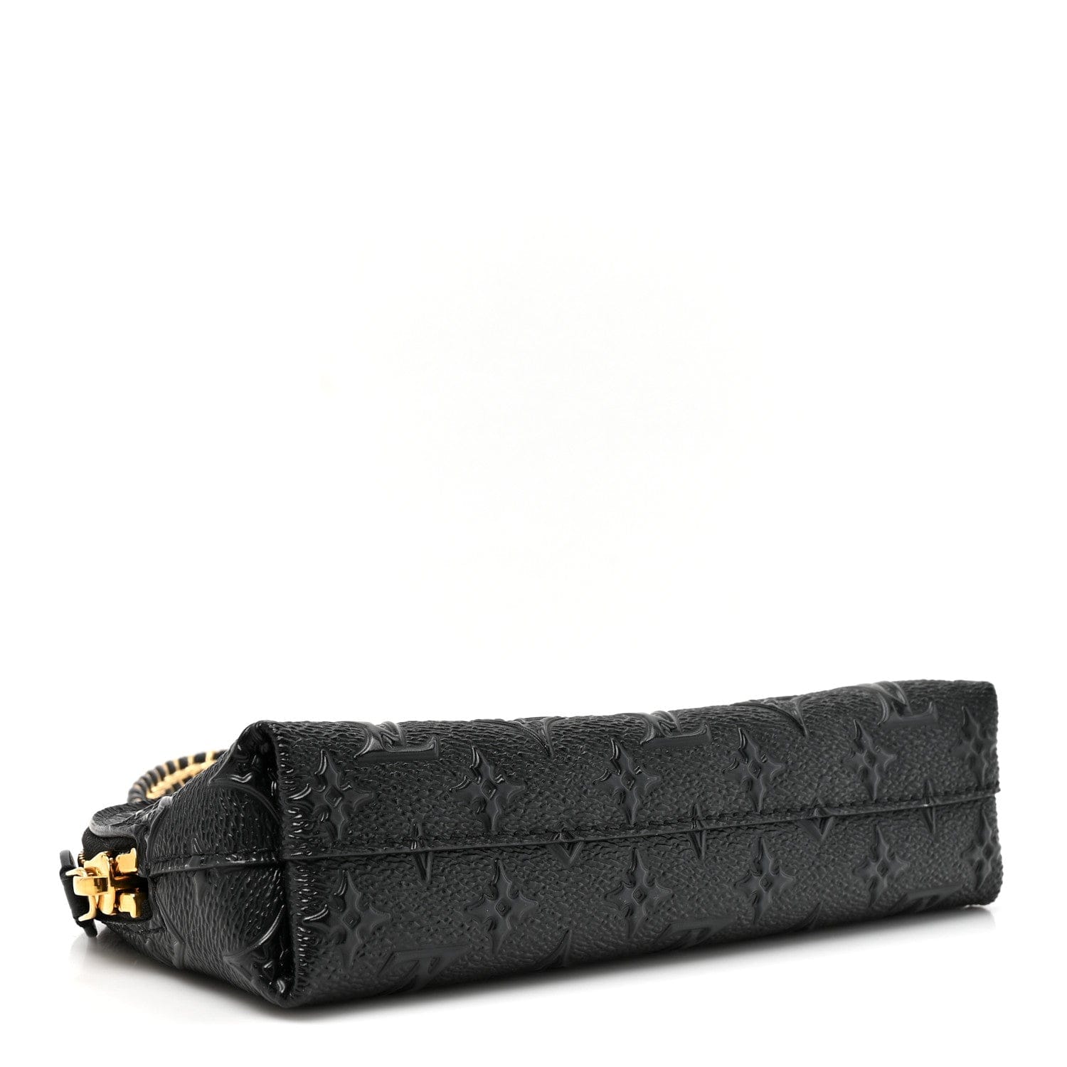 Louis Vuitton Embossed Monogram Midnight LV Moon Pochette Black