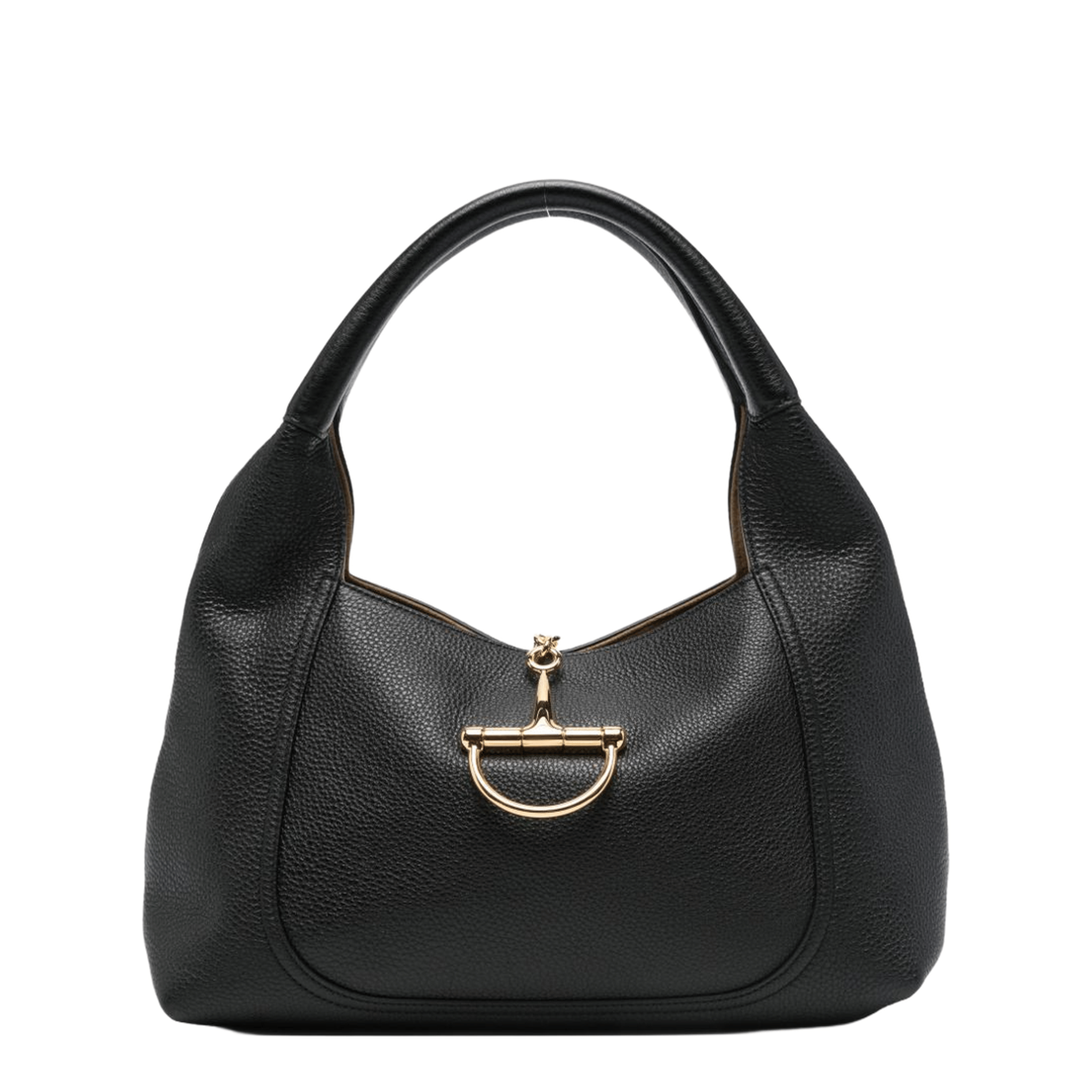 Gucci Softbit Leather Shoulder Bag