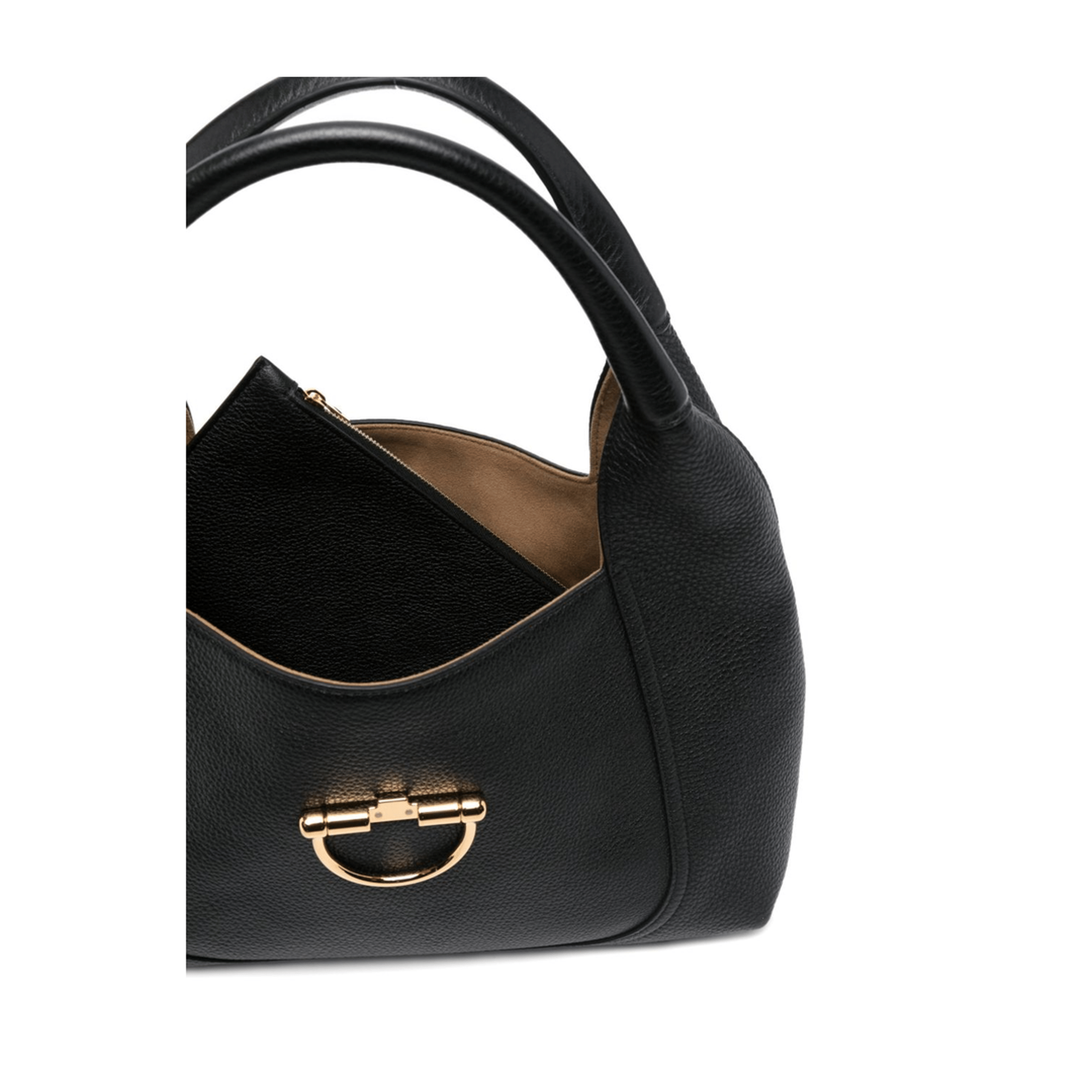 Gucci Softbit Leather Shoulder Bag