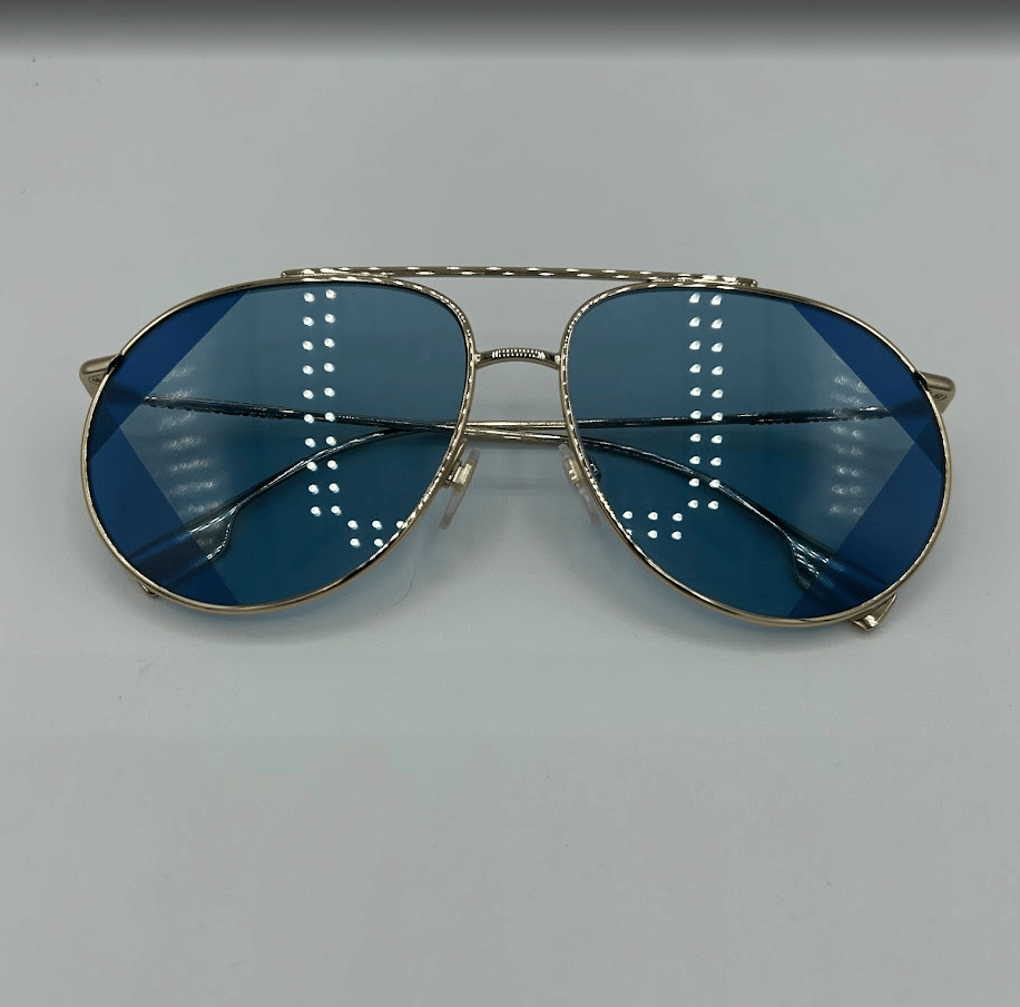 Burberry Alice Aviator Sunglasses Light Gold (0BE3138 110980)