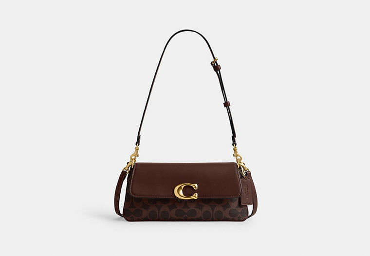 Coach Jet Shoulder Bag In Signature Canvas