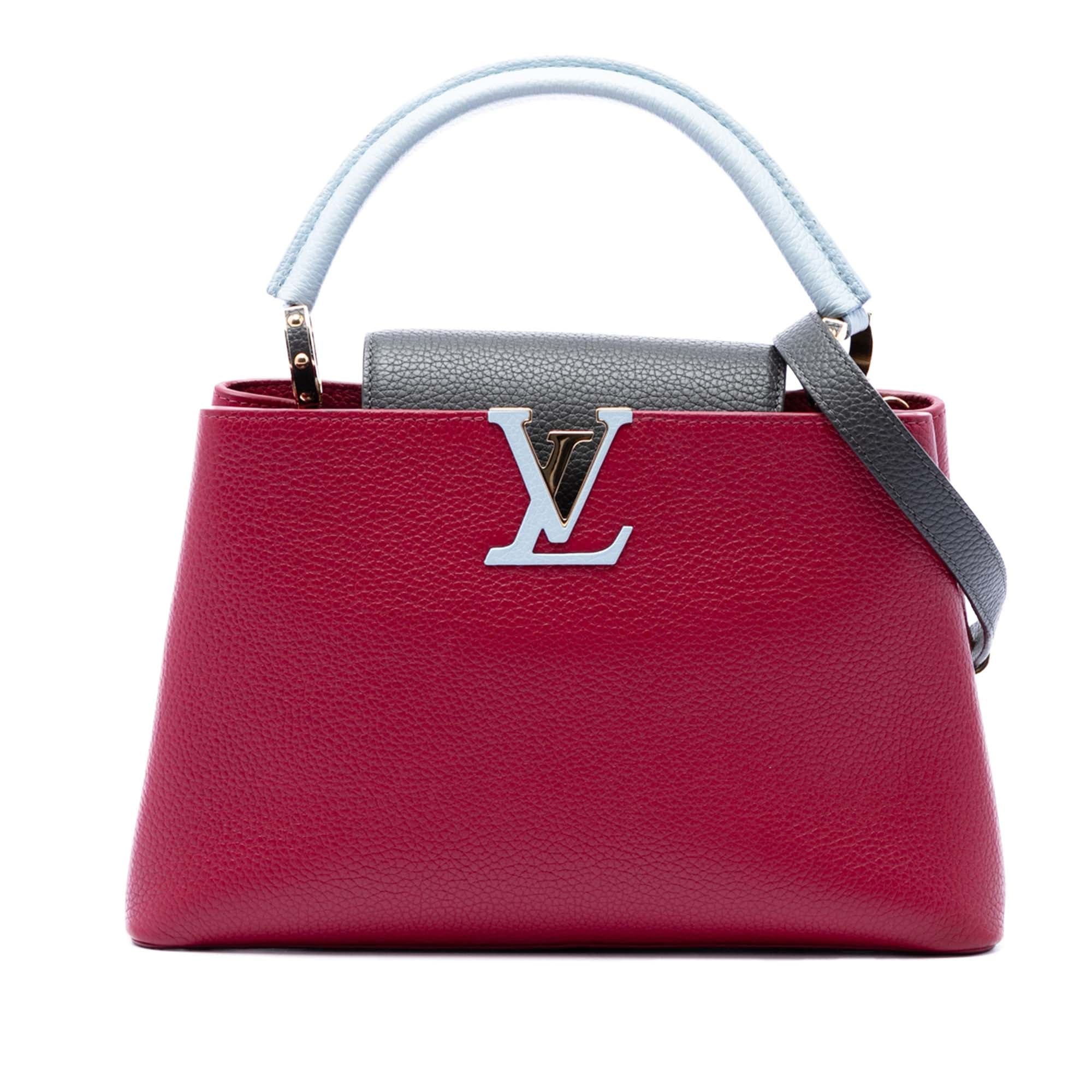 Louis Vuitton Tricolor Taurillon Capucines PM