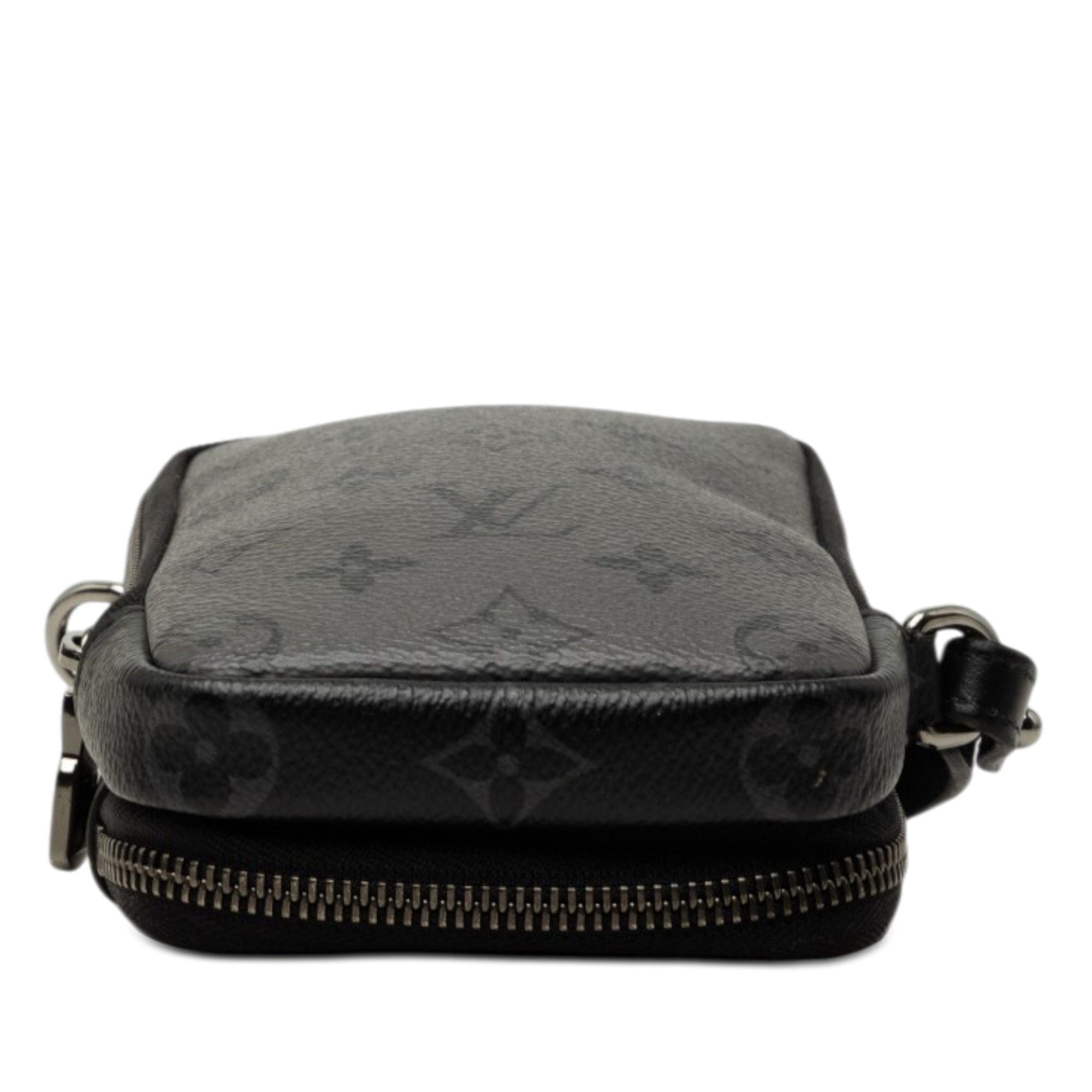 Louis Vuitton Monogram Eclipse Reverse Double Phone Pouch