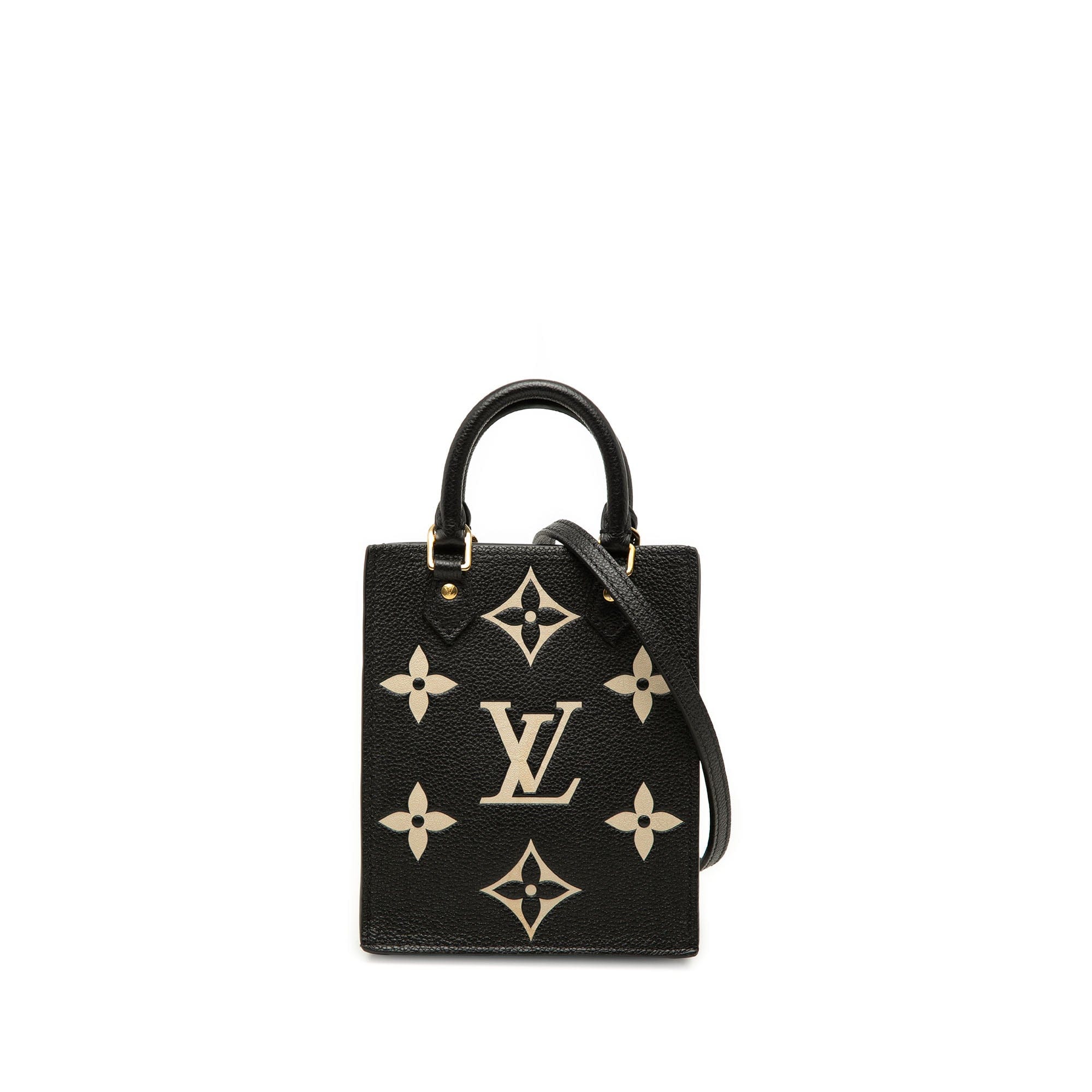 Louis Vuitton Bicolor Monogram Empreinte Petit Sac Plat