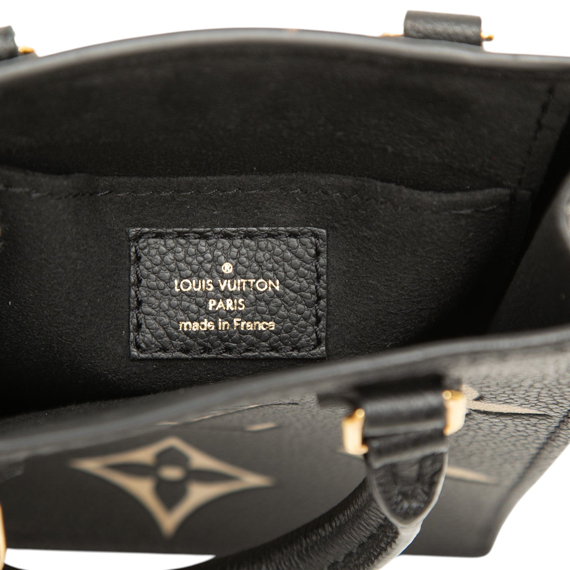 Louis Vuitton Bicolor Monogram Empreinte Petit Sac Plat