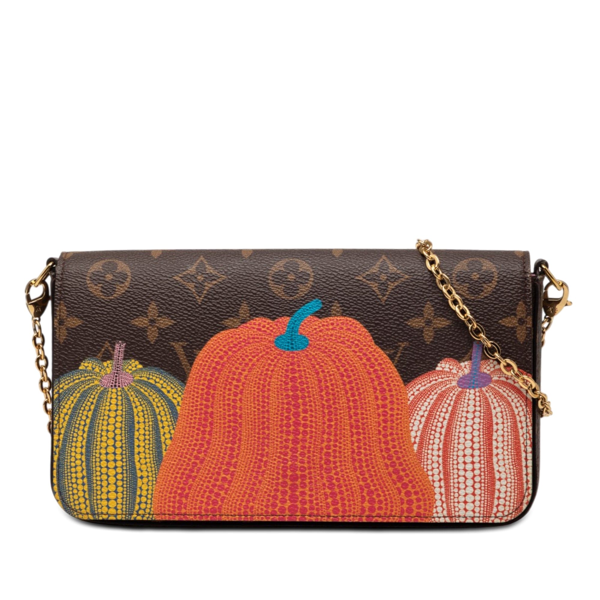 Louis Vuitton Yayoi Kusama Monogram Pumpkins Pochette Felicie
