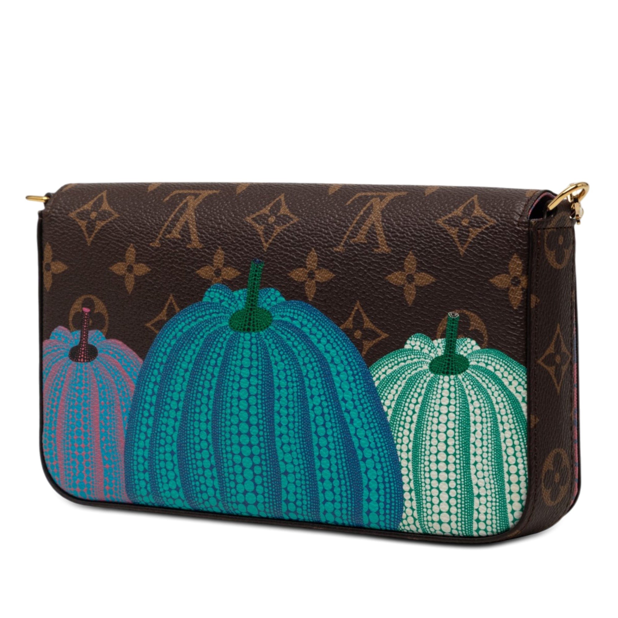 Louis Vuitton Yayoi Kusama Monogram Pumpkins Pochette Felicie