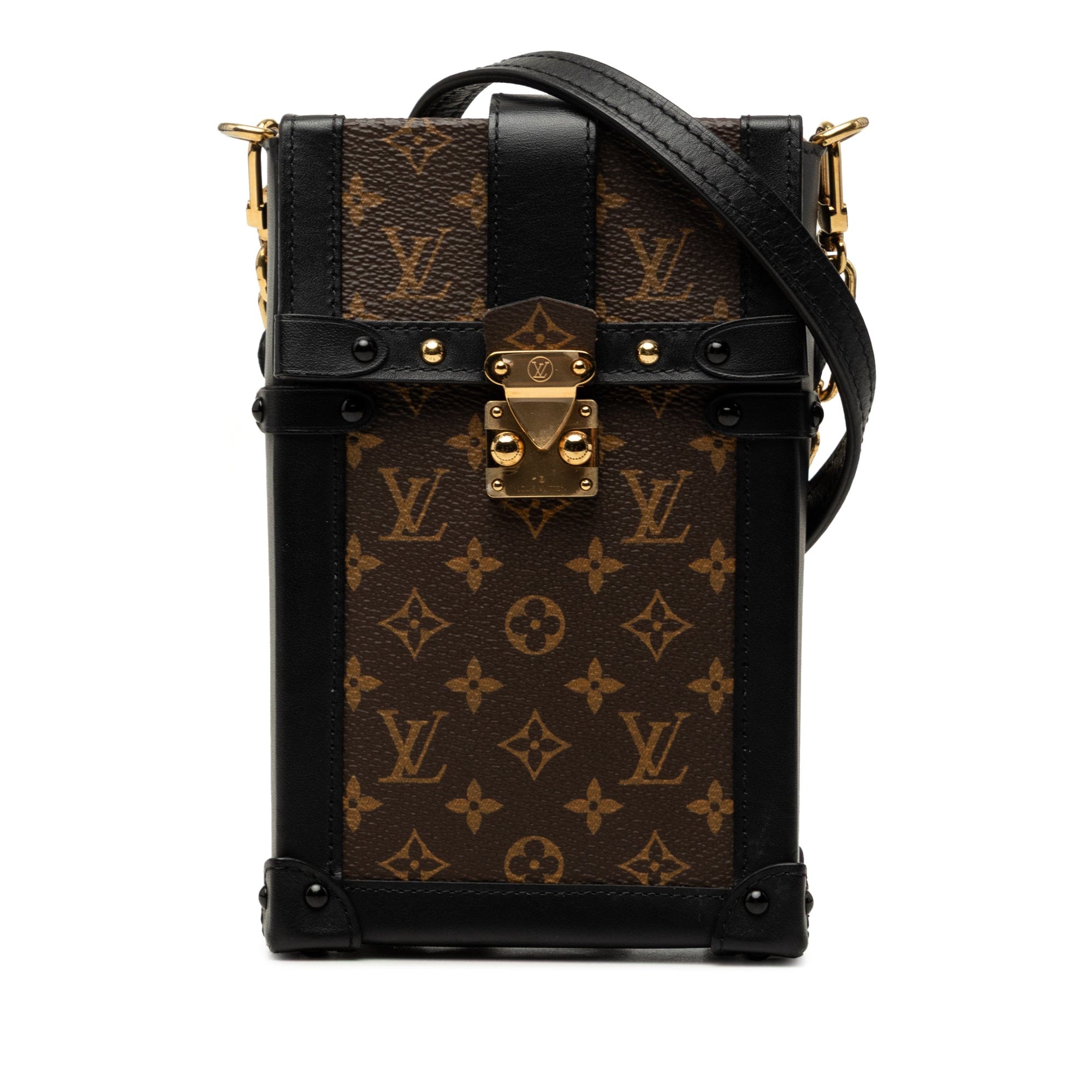 Louis Vuitton Monogram Pochette Trunk Verticale