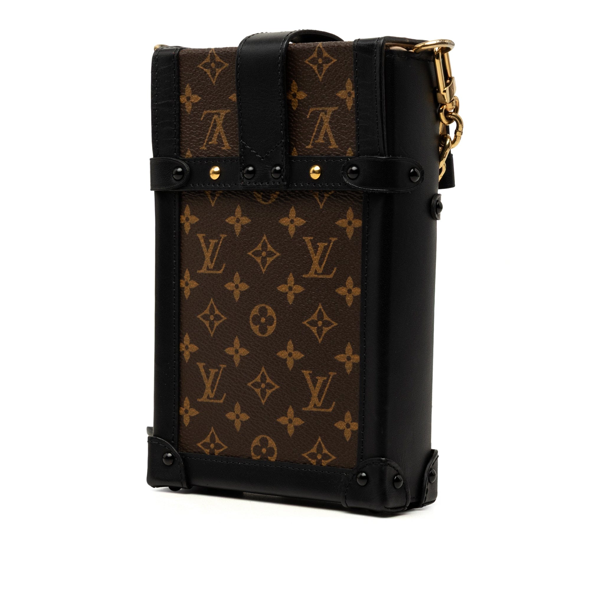 Louis Vuitton Monogram Pochette Trunk Verticale