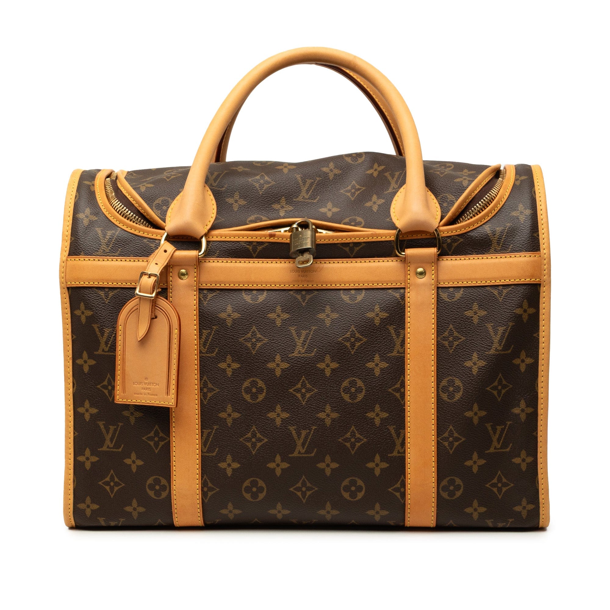 Louis Vuitton Monogram Sac Chien Pet Carrier 40