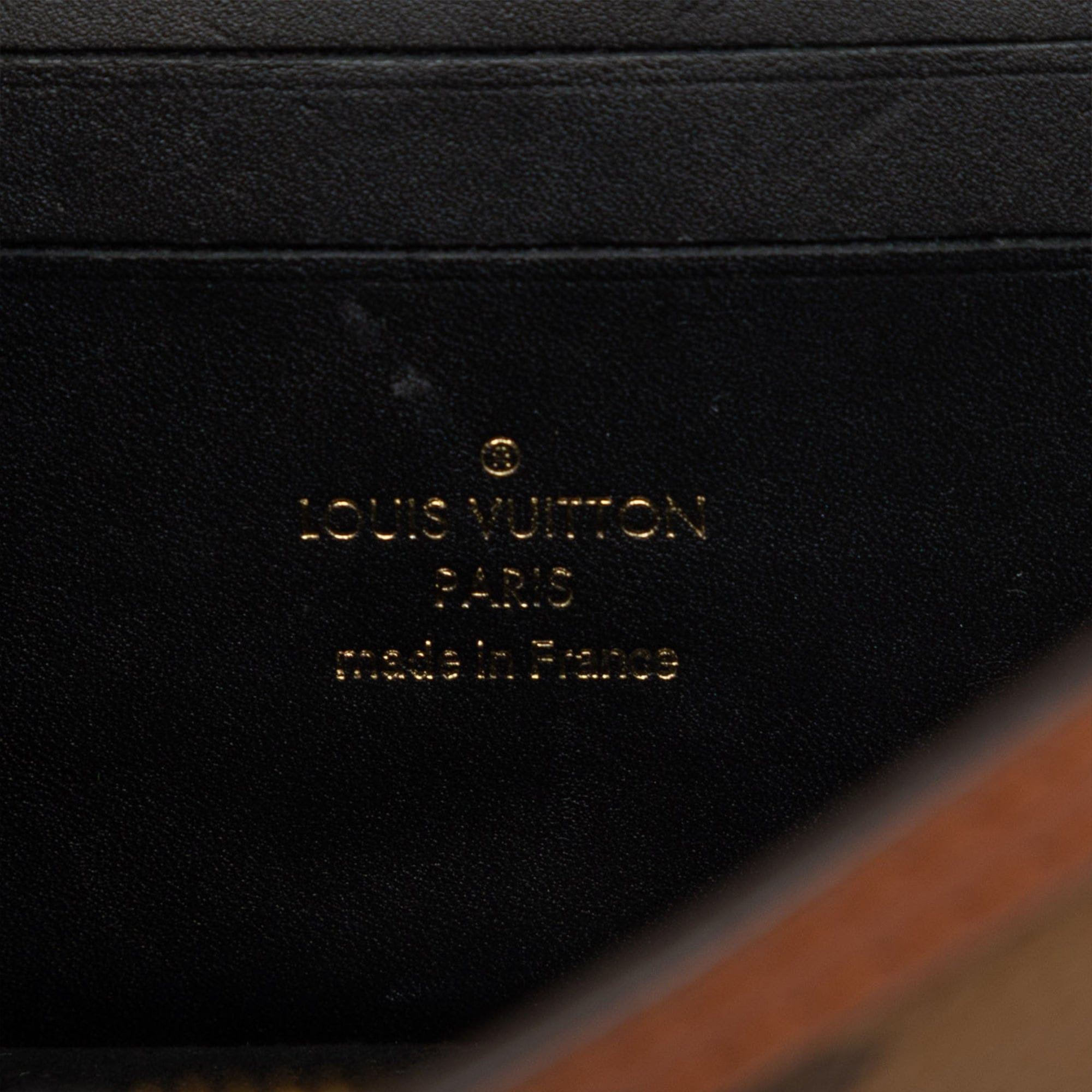 Louis Vuitton Monogram Reverse Dauphine Wallet on Chain