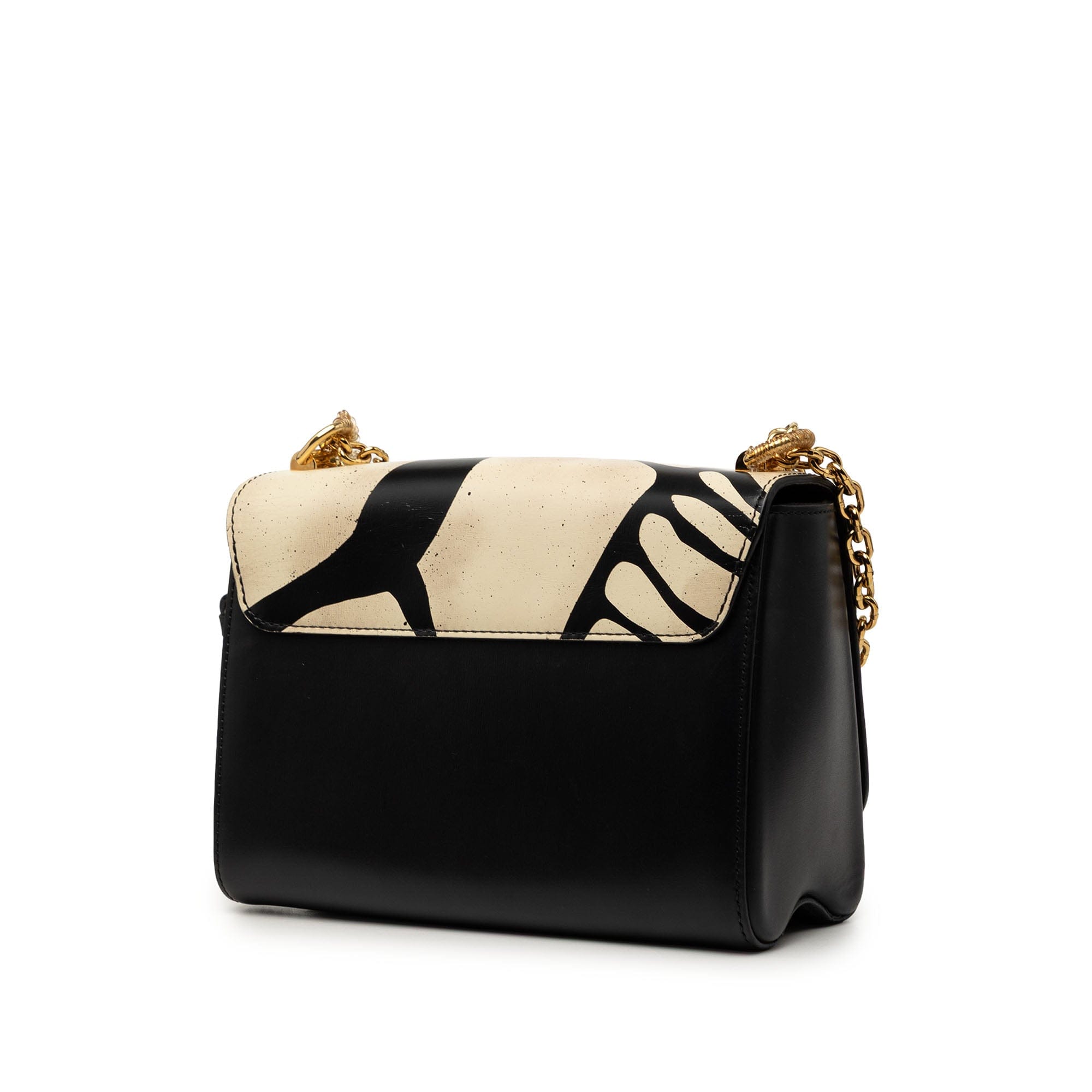 Louis Vuitton Printed Calfskin Twist MM