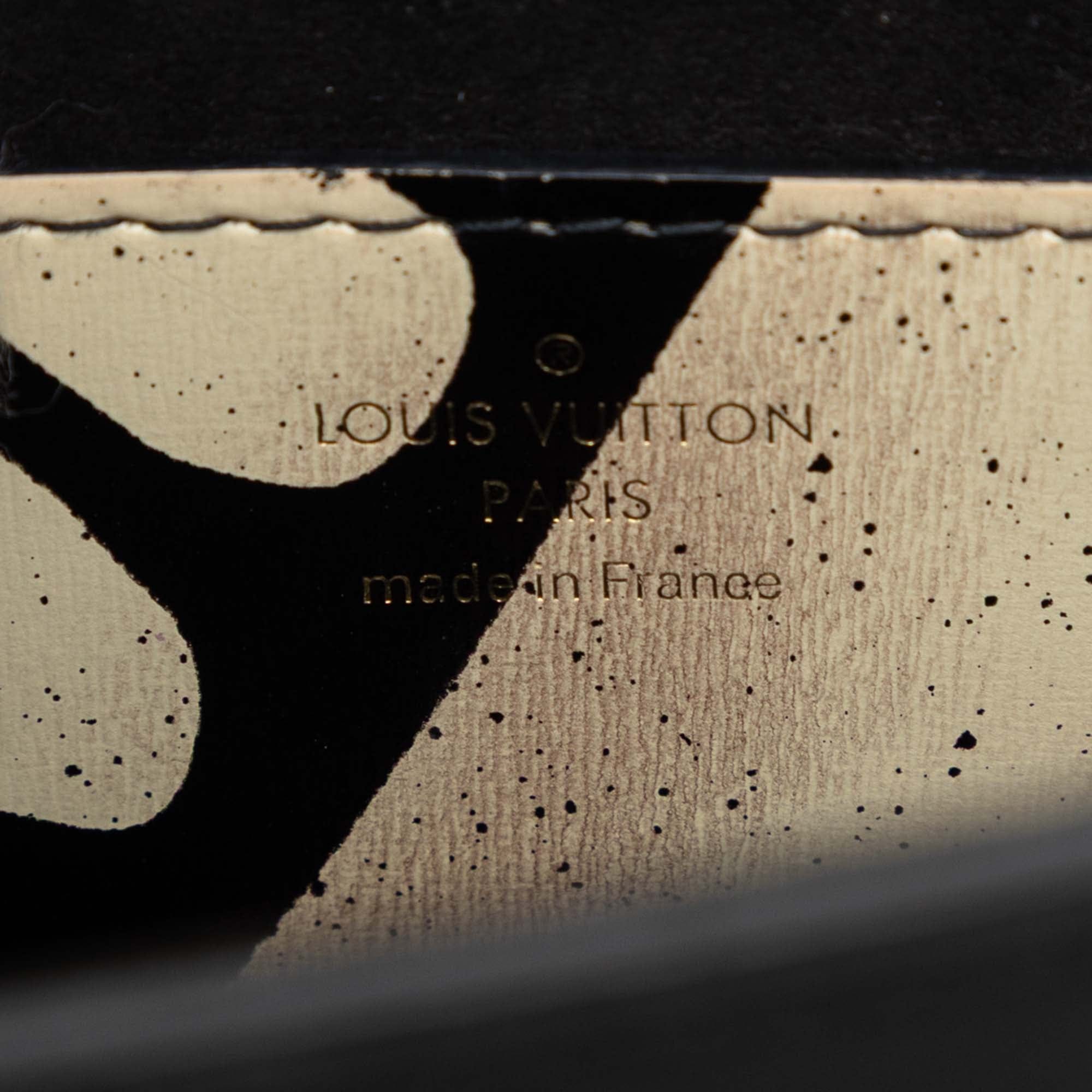 Louis Vuitton Printed Calfskin Twist MM
