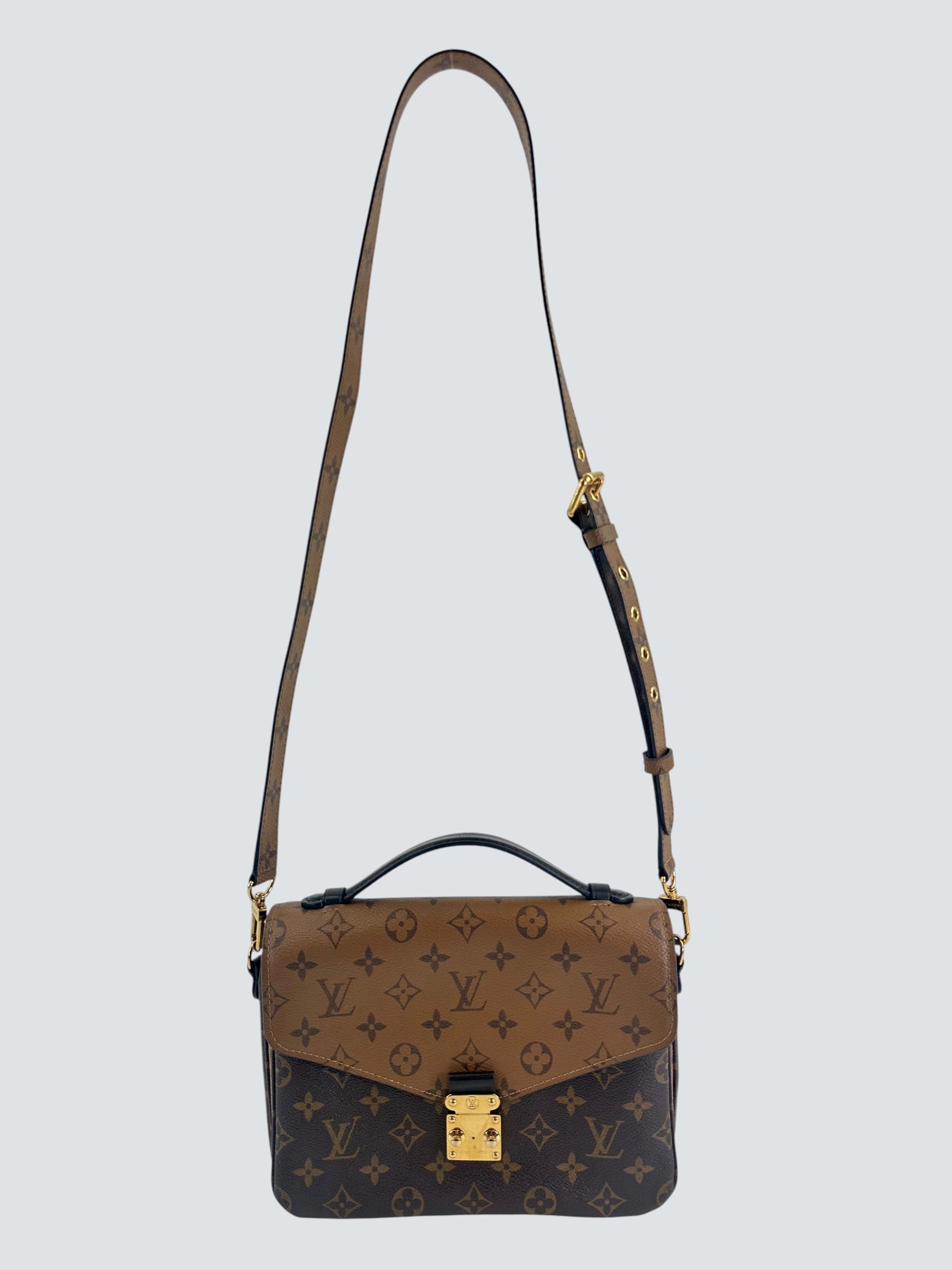 Louis Vuitton Reverse Monogram Canvas Pochette Metis