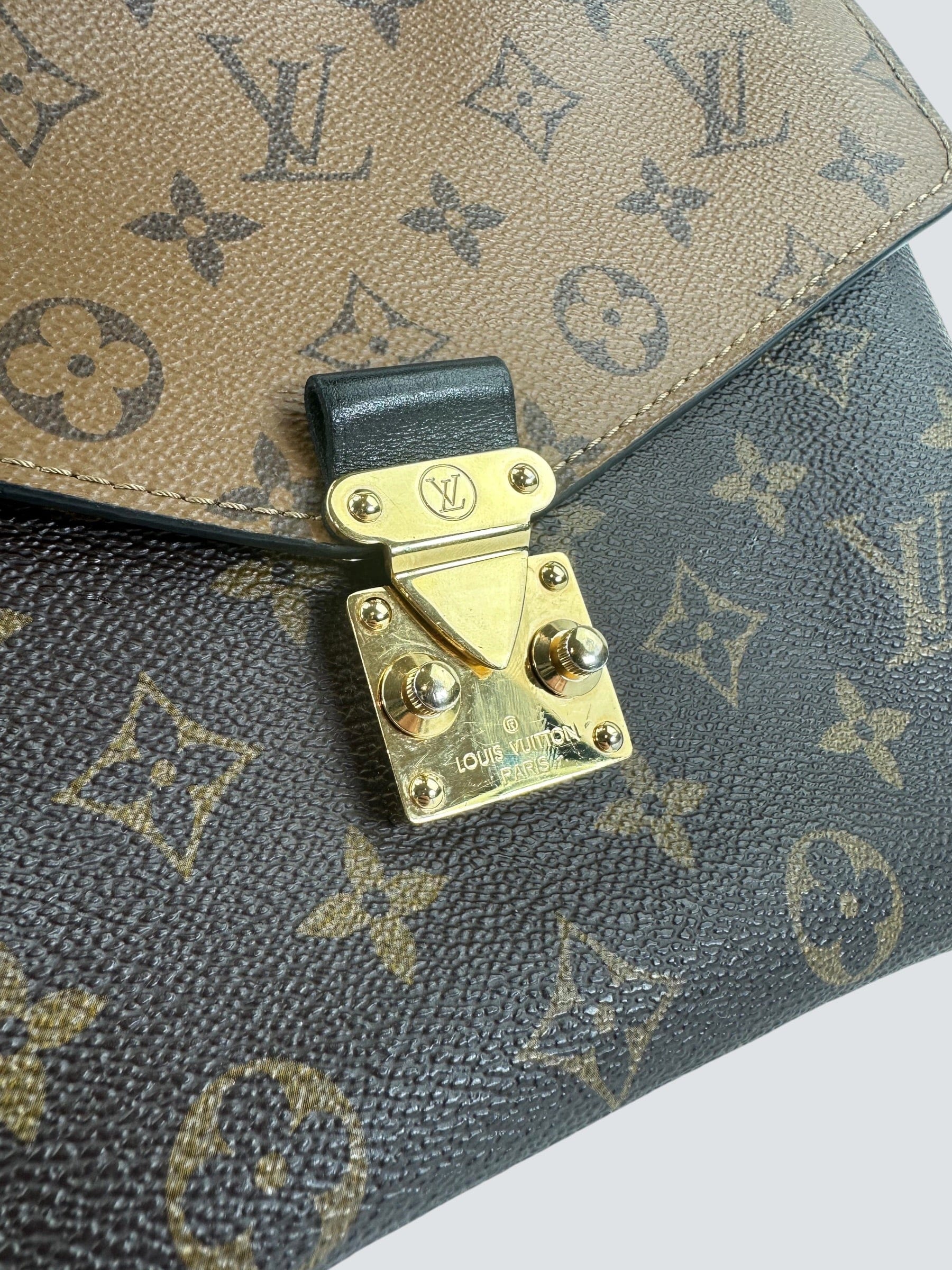 Louis Vuitton Reverse Monogram Canvas Pochette Metis