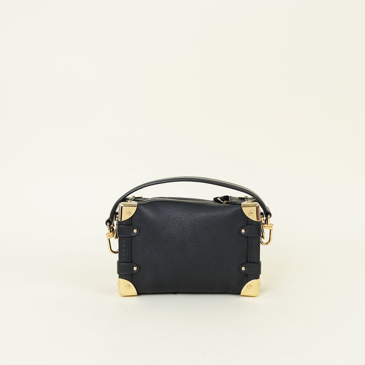 Louis Vuitton Black Side Trunk PM Bag