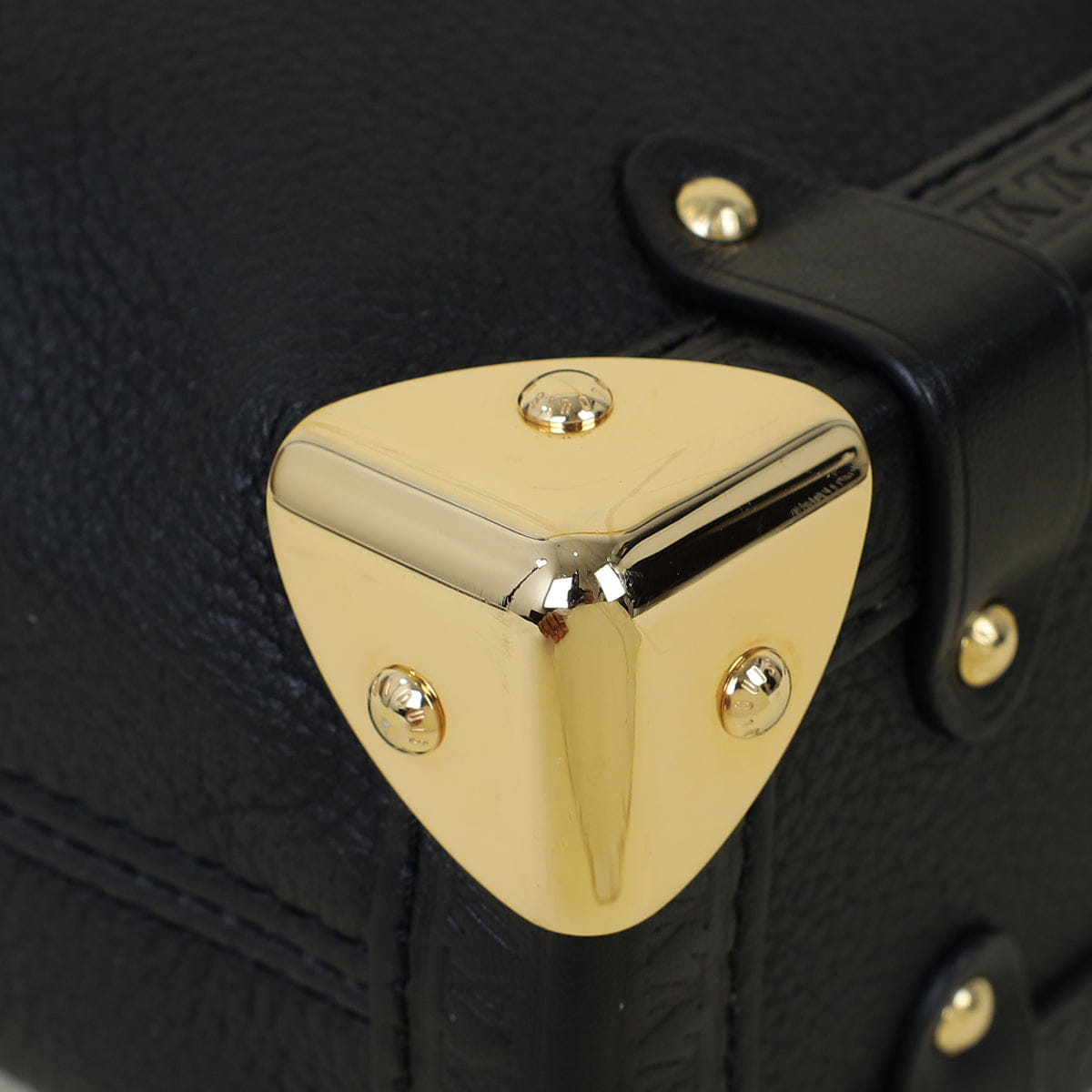 Louis Vuitton Black Side Trunk PM Bag