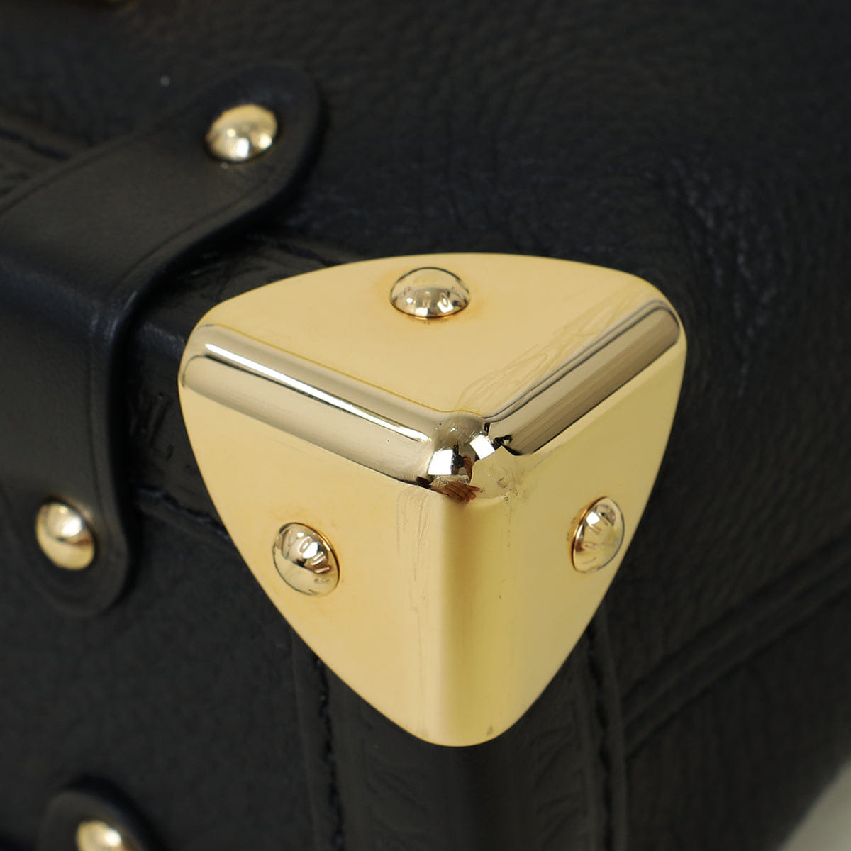 Louis Vuitton Black Side Trunk PM Bag