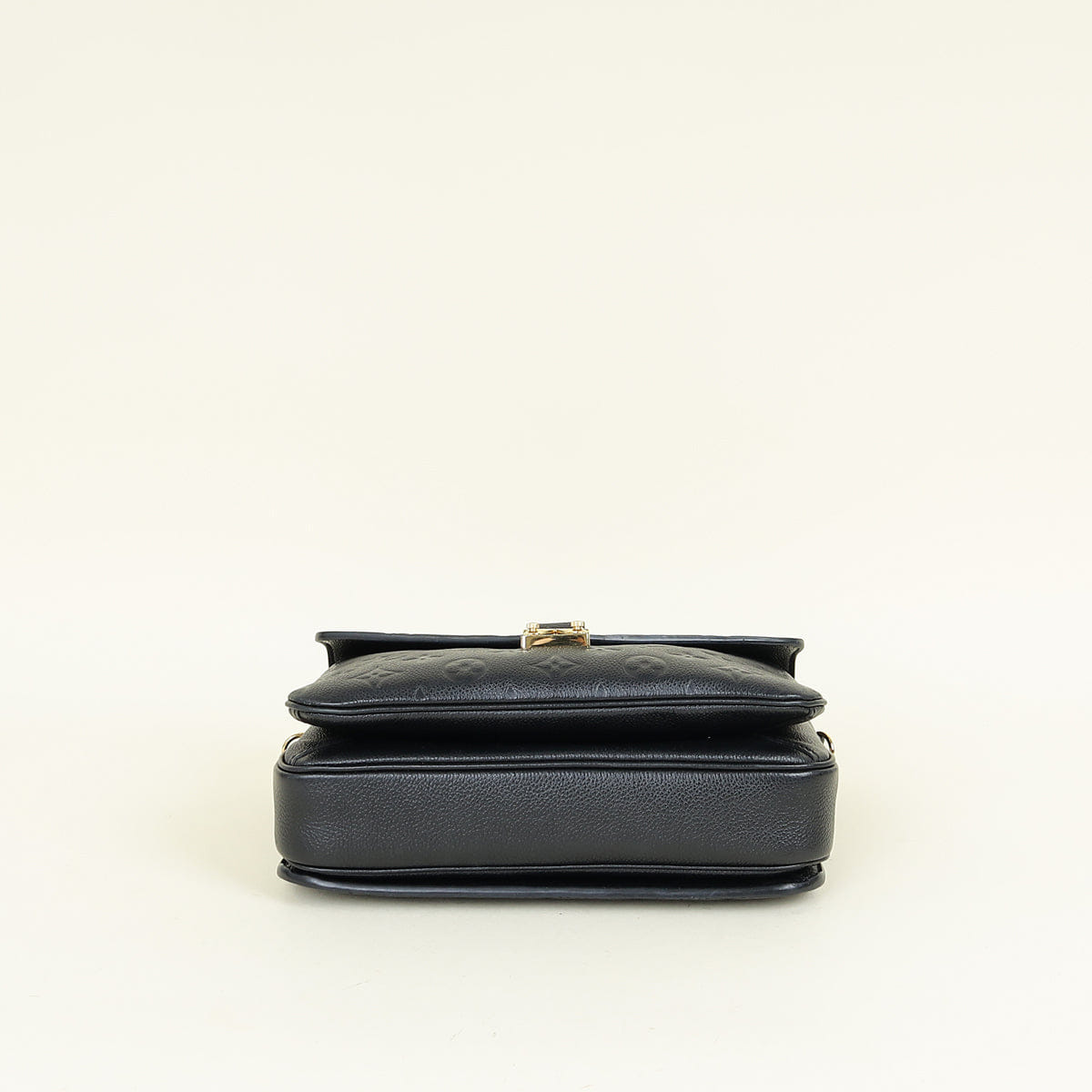 Louis Vuitton Black Monogram Empreinte Pochette Metis Bag