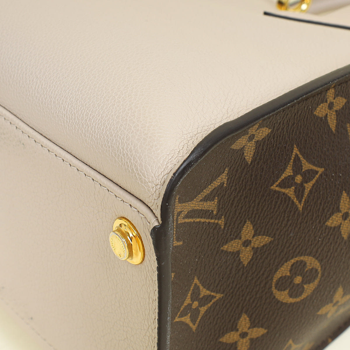 Louis Vuitton Galet Grey Monogram On My Side Bag