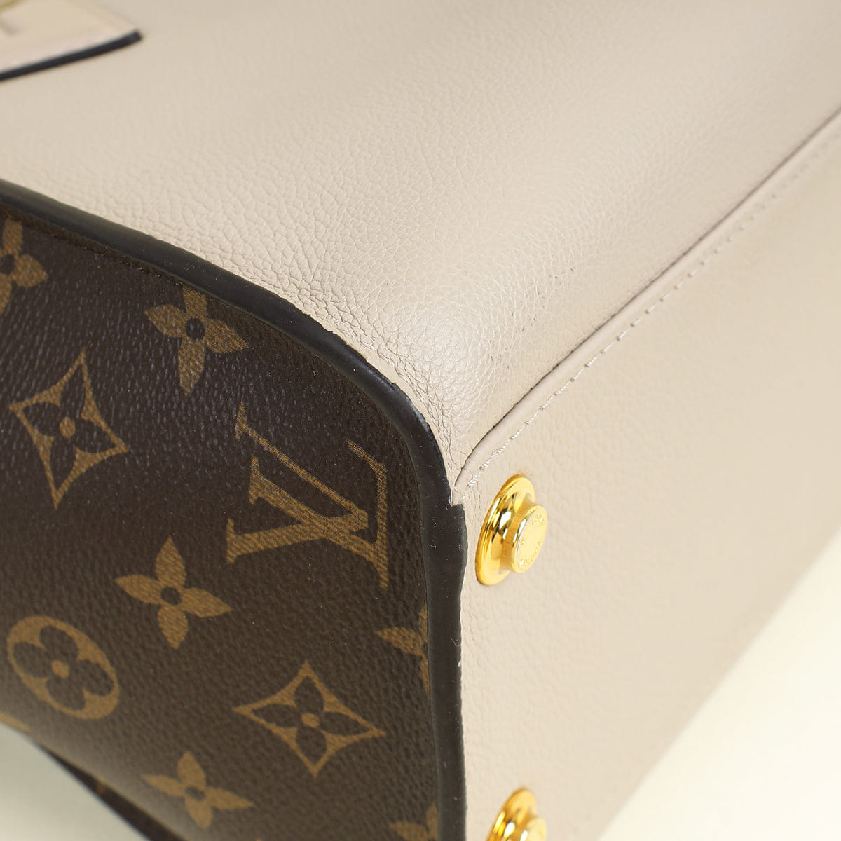 Louis Vuitton Galet Grey Monogram On My Side Bag