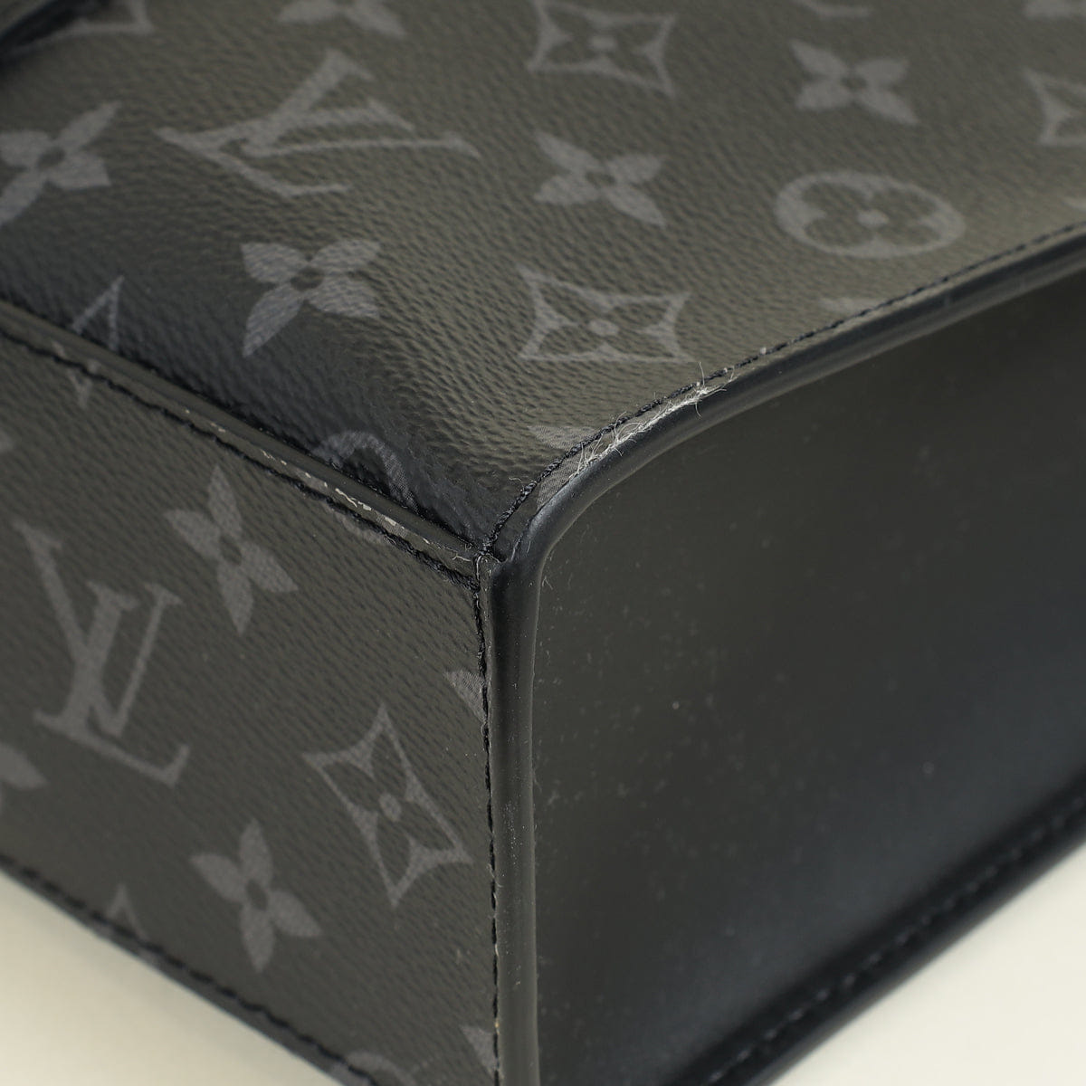 Louis Vuitton Bicolor Monogram Eclipse Sac Plat