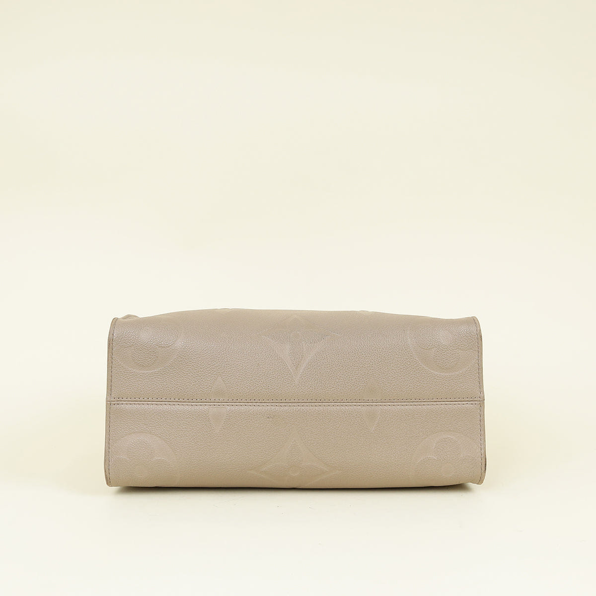 Louis Vuitton Tourterelle Beige Monogram Giant Empreinte Onthego MM Bag