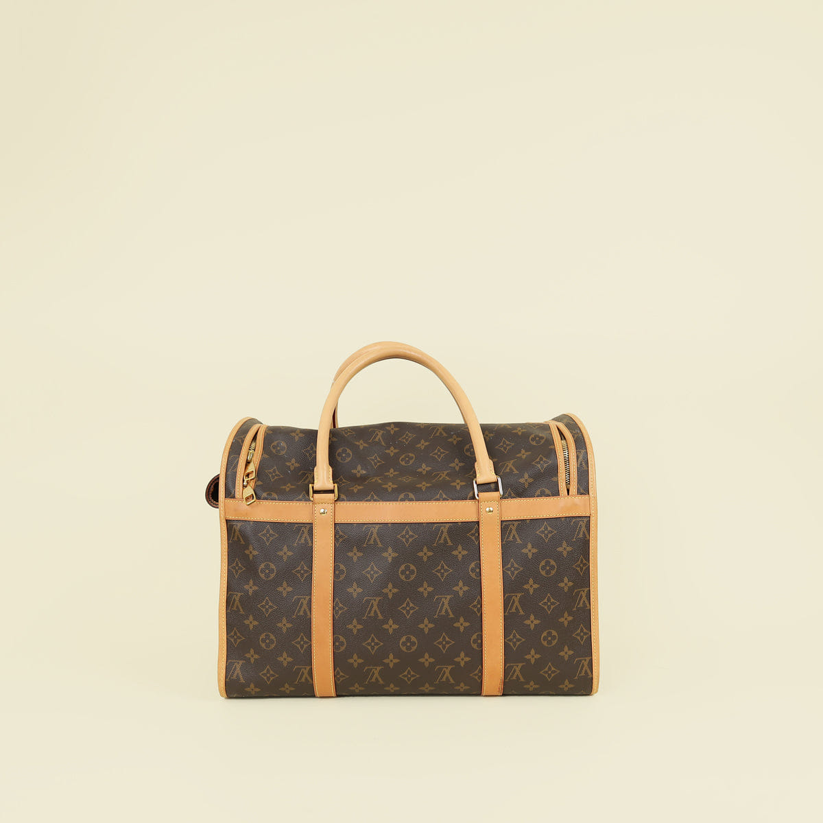 Louis Vuitton Brown Dog Carrier 40
