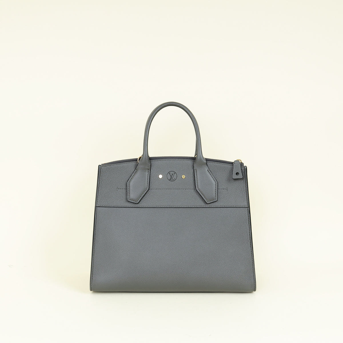 Louis Vuitton Dark Grey City Steamer MM Bag
