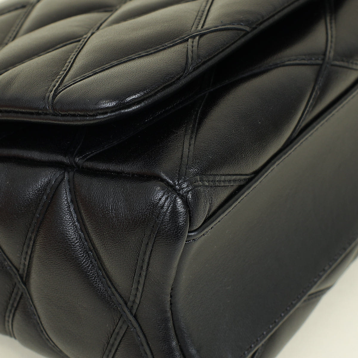 Louis Vuitton Black Malletage GO - 14 mm Bag