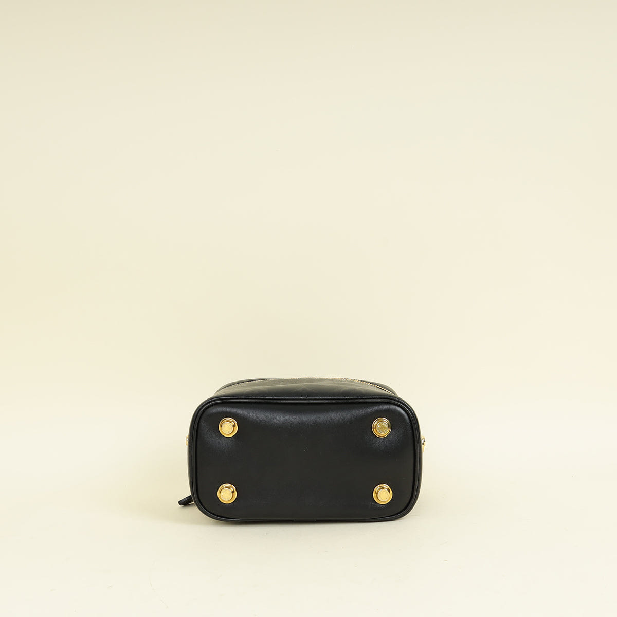 Louis Vuitton Black Monogram Ink Embossed Vanity PM Bag