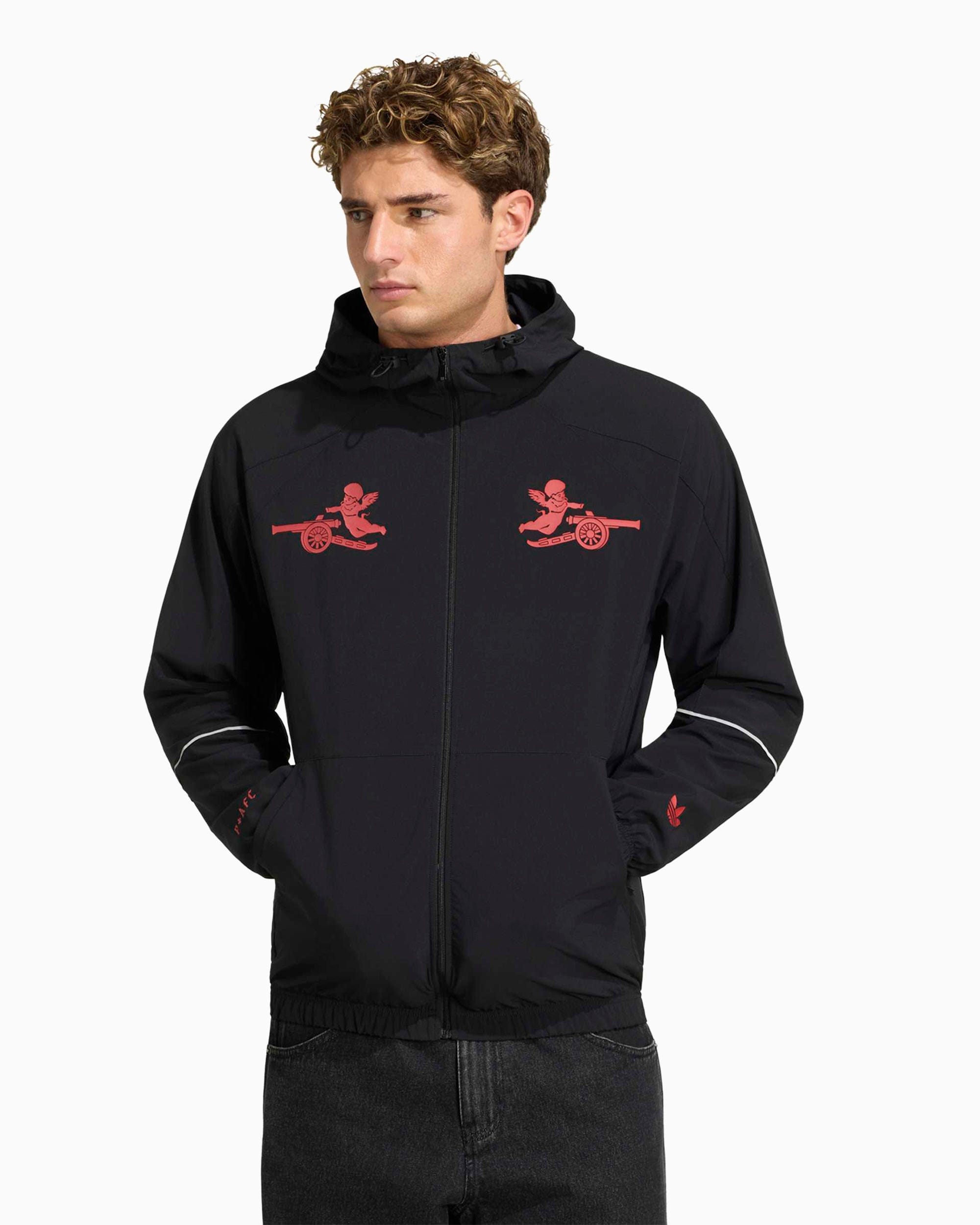 adidas Chaqueta ligera con gráfico adidas Originals x Arsenal FC x Places+Faces 25/26 para hombre