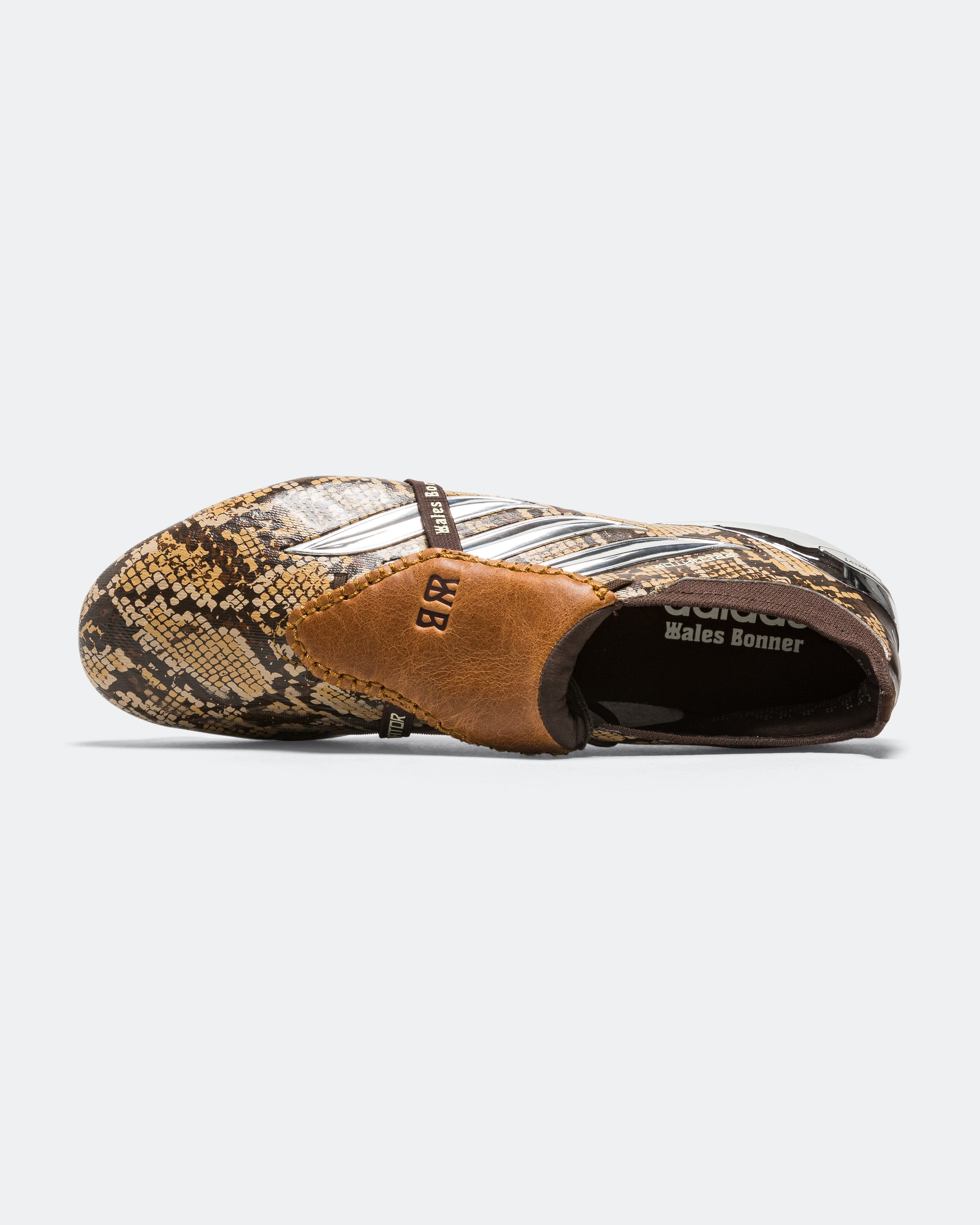 adidas Predator Elite FT FG x Wales Bonner - Linen Khaki/Silver Metallic - Wonder White