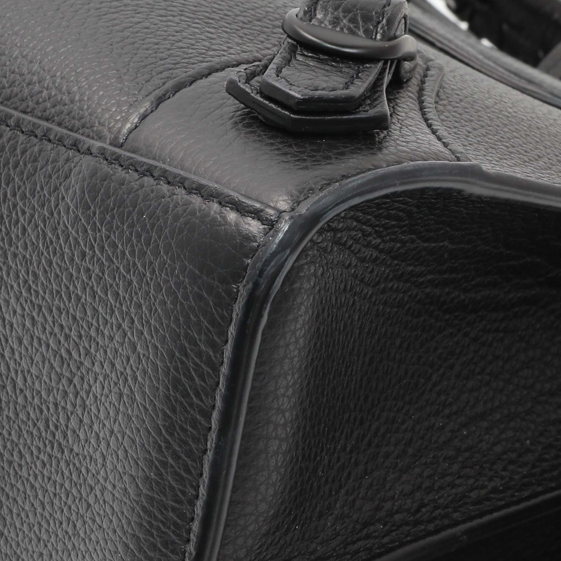 Balenciaga Grained Calfskin Neo Classic Black Hardware S City