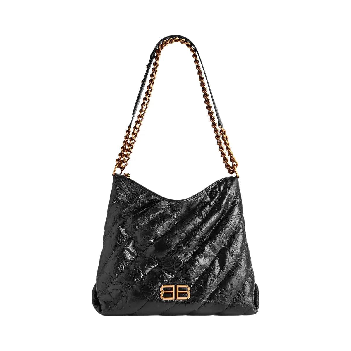 Balenciaga Crush Medium Quilted Hobo Bag