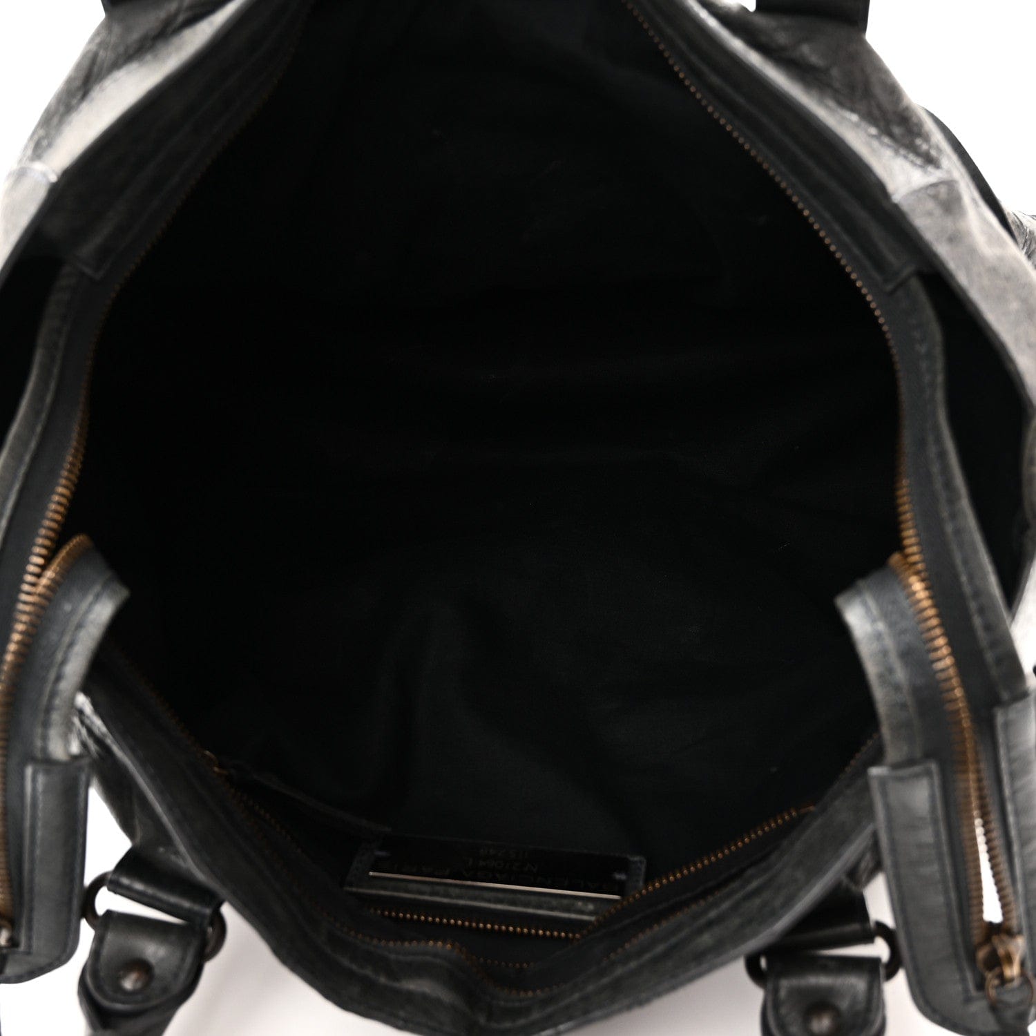 Balenciaga Agneau Classic Hardware City Anthracite