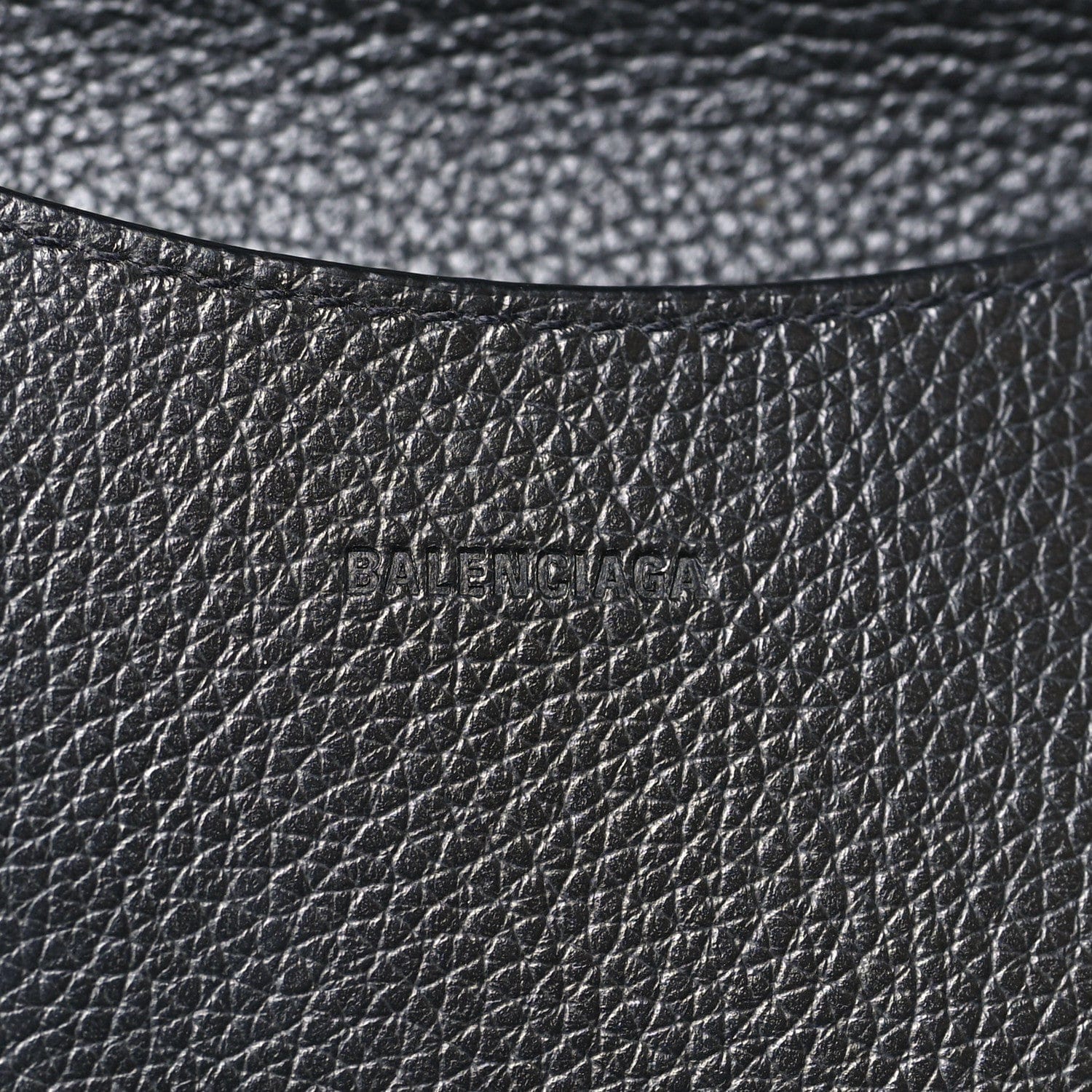 Balenciaga Grained Calfskin Neo Classic Black Hardware S City Black